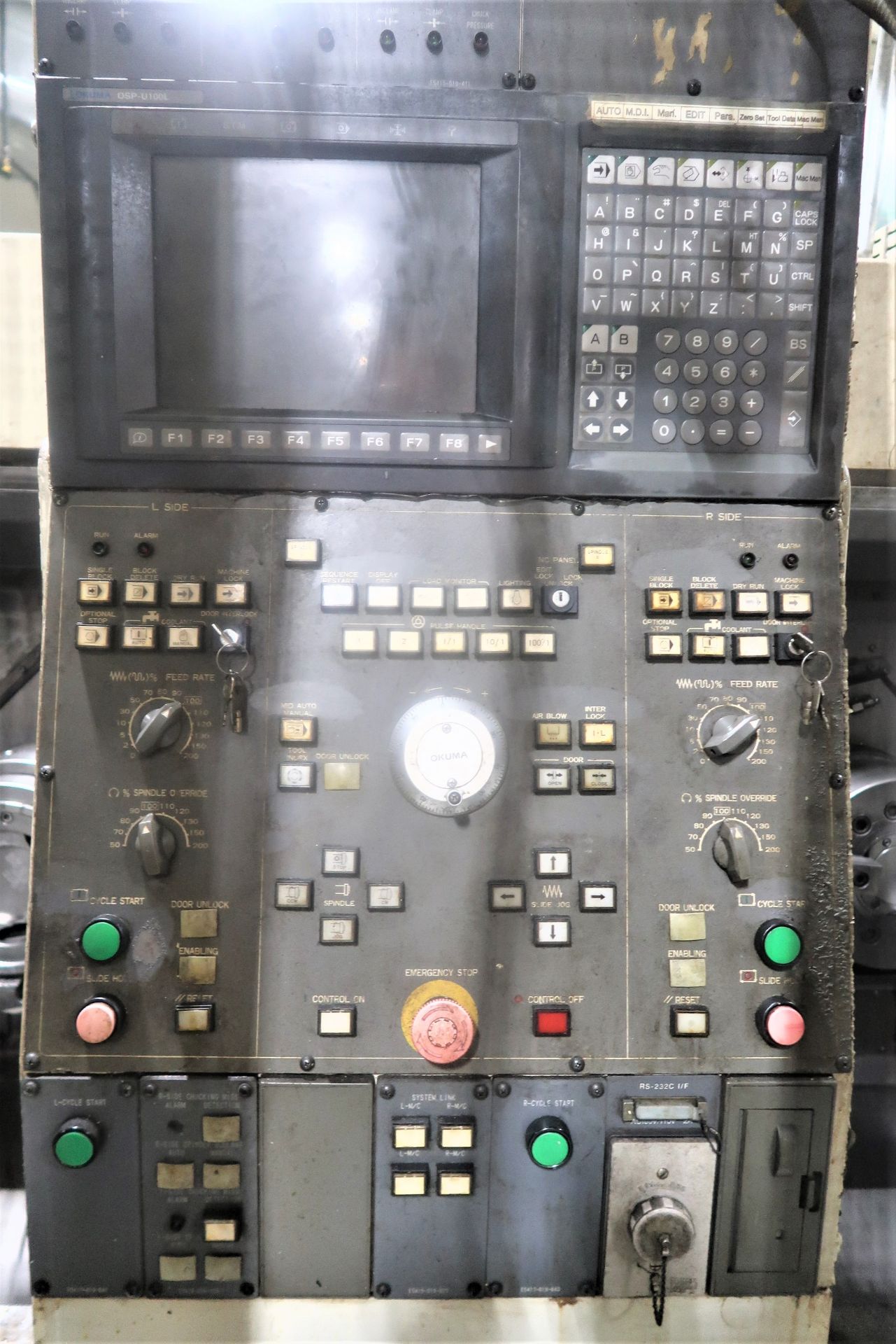 Okuma Robusturn LFS15-2SP CNC Twin Spindle Turning Center Chucker, S/N 0117 - Image 3 of 6