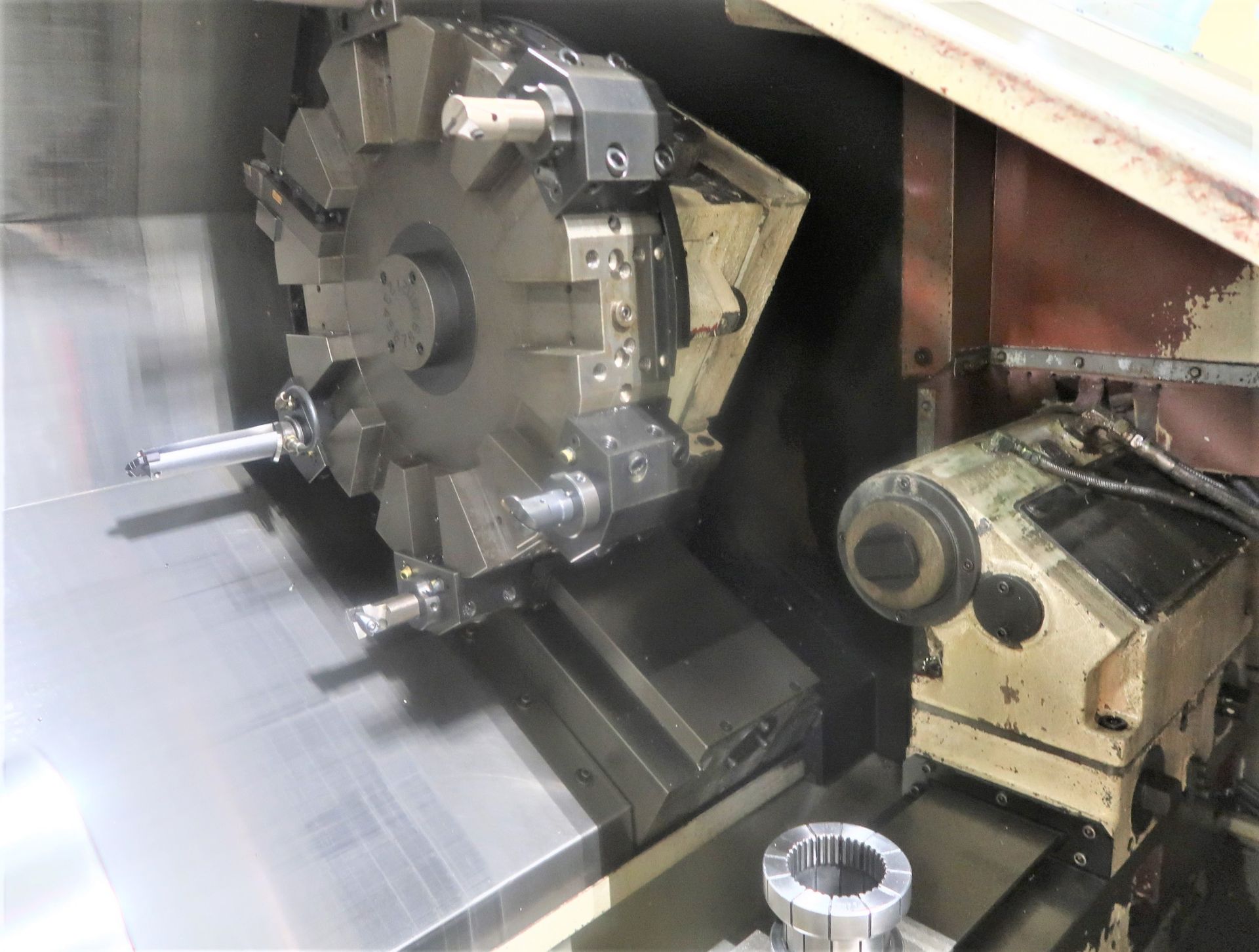 Okuma ES-L10 2-Axis CNC Turning Center Lathe, S/N PO254 - Image 5 of 7