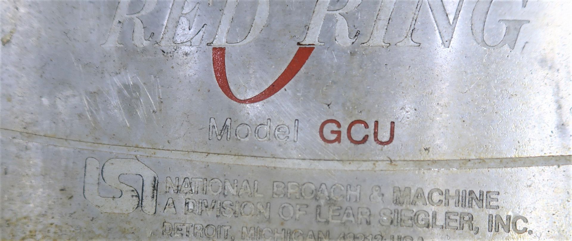 National Red Ring Gear Shaver Model GCU, S/N 13353 - Image 3 of 6