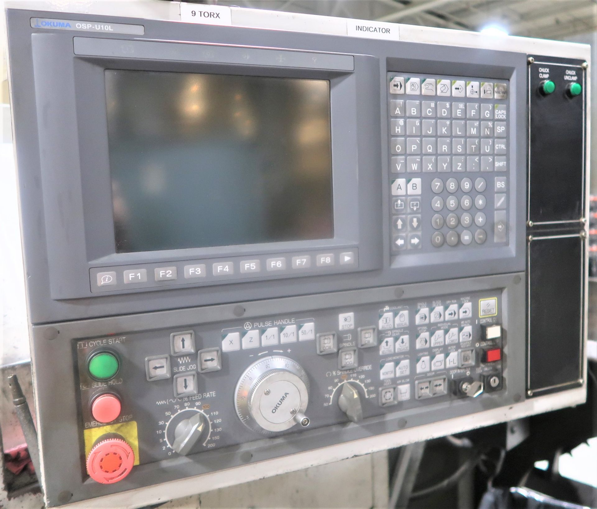 Okuma Model ES-L10 CNC 2-Axis Turning Center Lathe, New S/N PO252 - Image 2 of 6