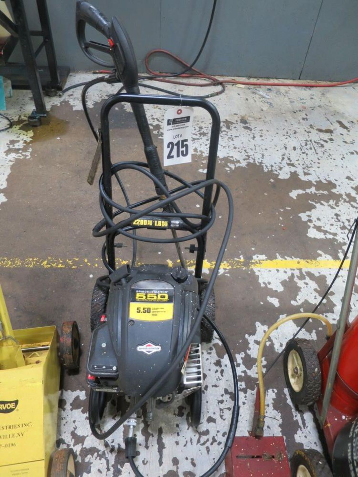 5.5HP Pressure Washer 2200 psi