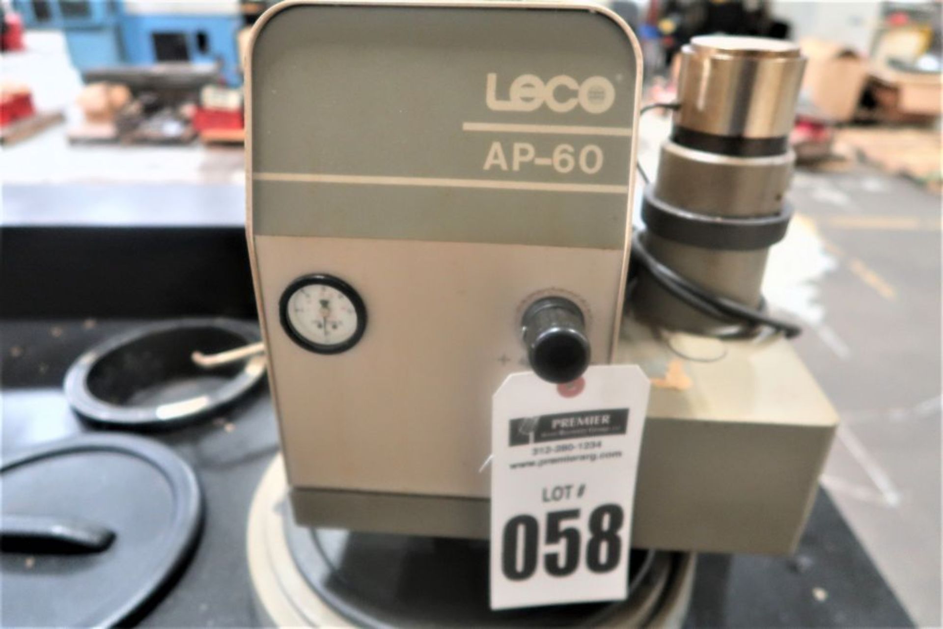 Leco Multi Station Laboratory Lapping Table Model Vari/Pol VP-50 with Leco AP-60 Polisher - Image 3 of 4