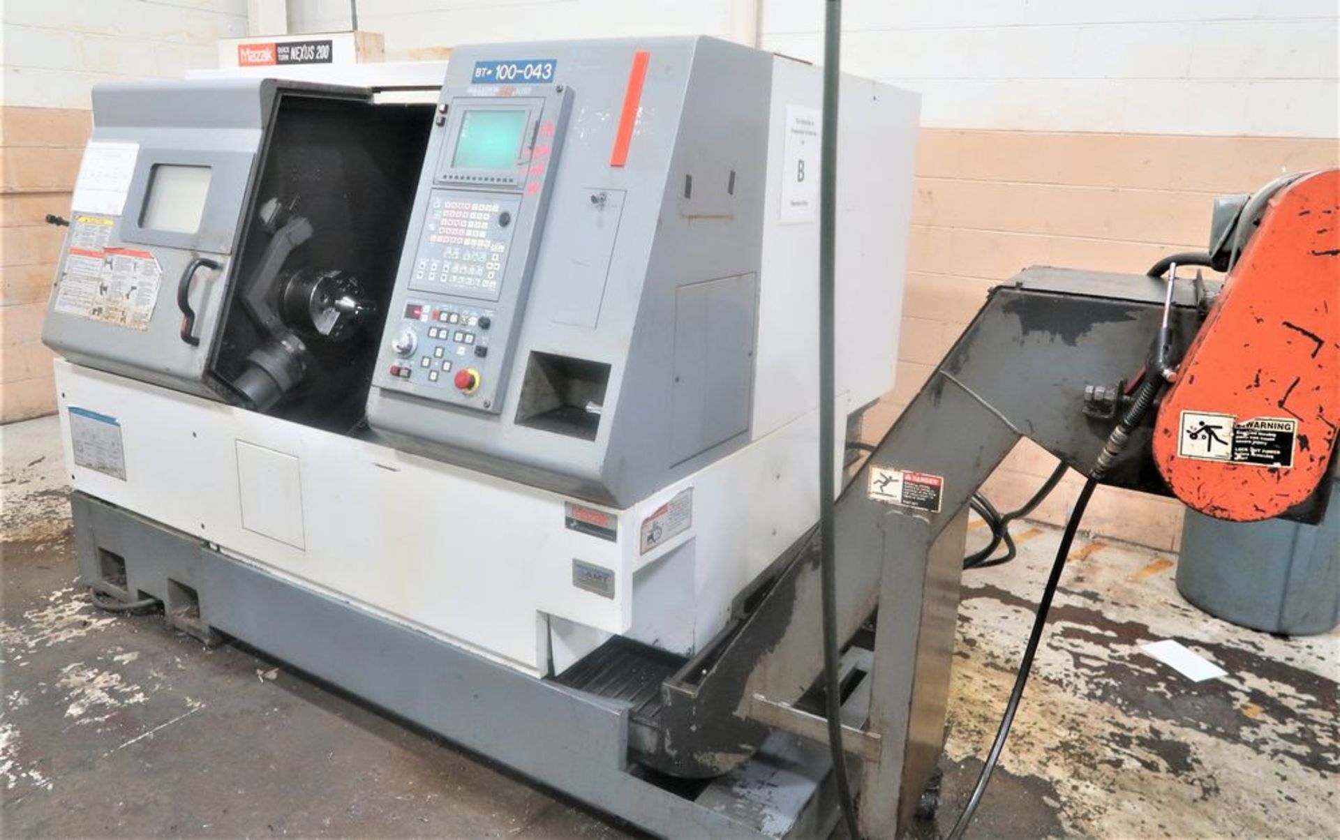 Mazak Quick Turn Nexus 200 2-Axis CNC Turning Center Lathe, S/N 162571 - Image 3 of 10