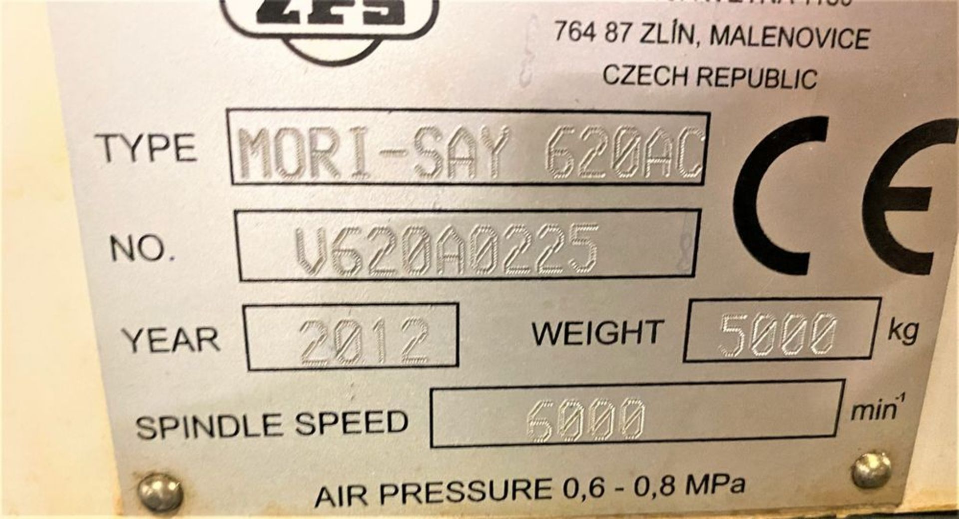 ZPS Mori-Say 620AC 6 Spindle Super Precision Automatic Bar (screw Machine) New 2012 Installed New 20 - Image 6 of 22