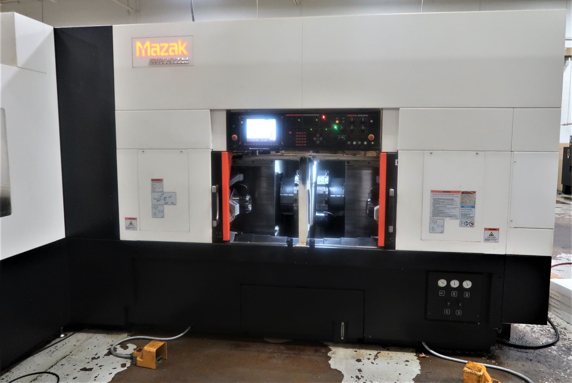 Mazak Dual turn 200 Twin Spindle CNC Turning Center Lathe, S/N 285120, New 2018 - Image 2 of 17