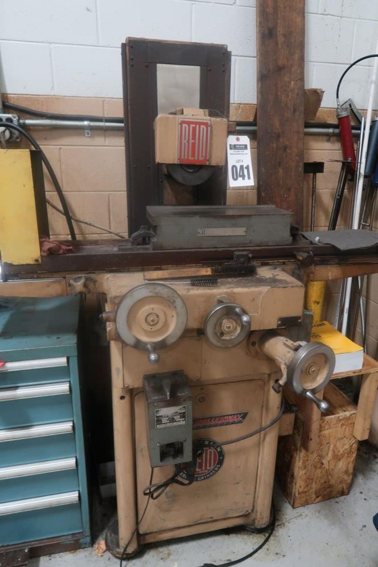 6" X 18" Reid Tool room Surface Grinder, S/N 19724