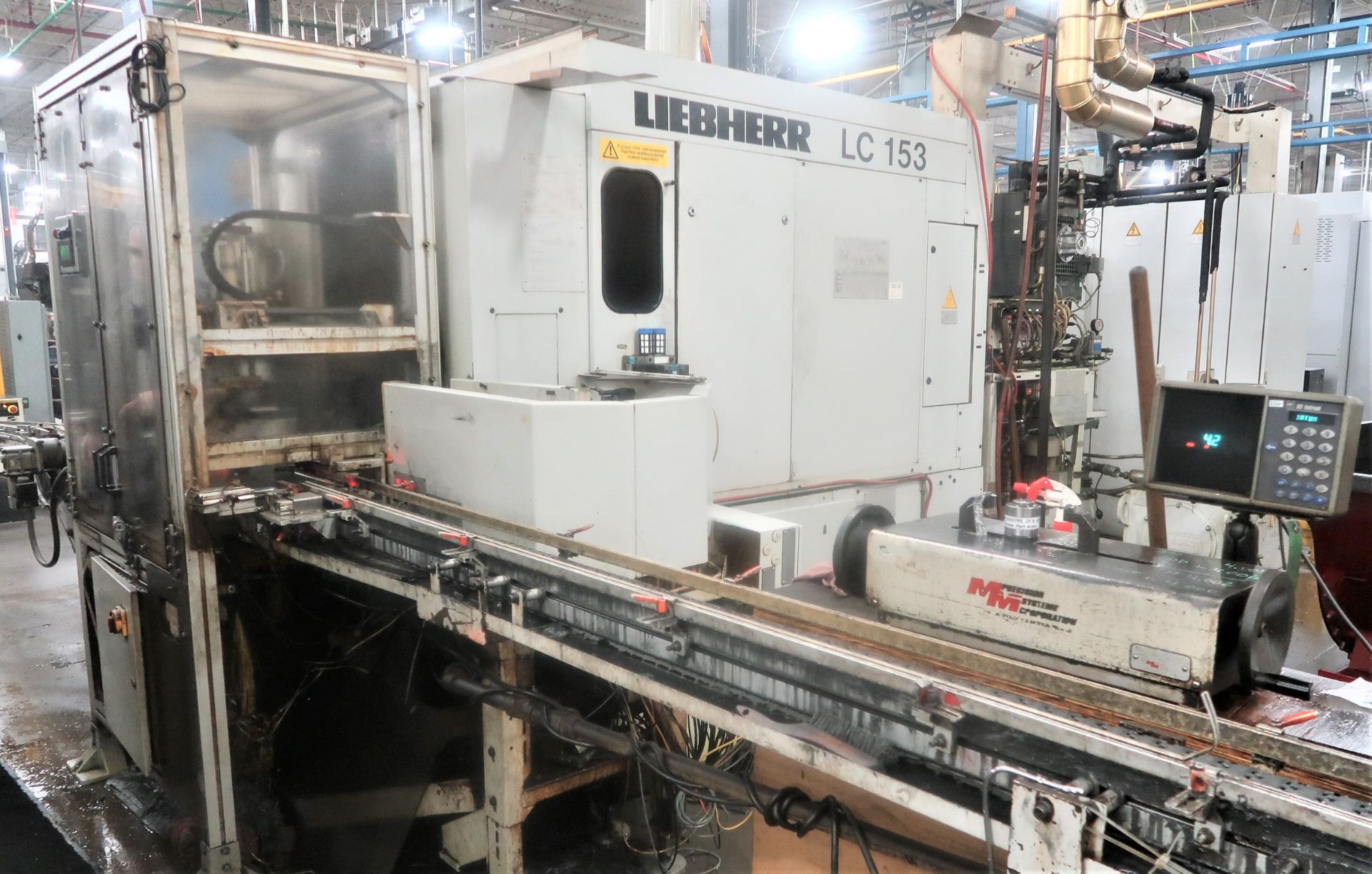 Liebherr LC153 6-Axis CNC Gear Hobber w/Auto Load Table, S/N 0129