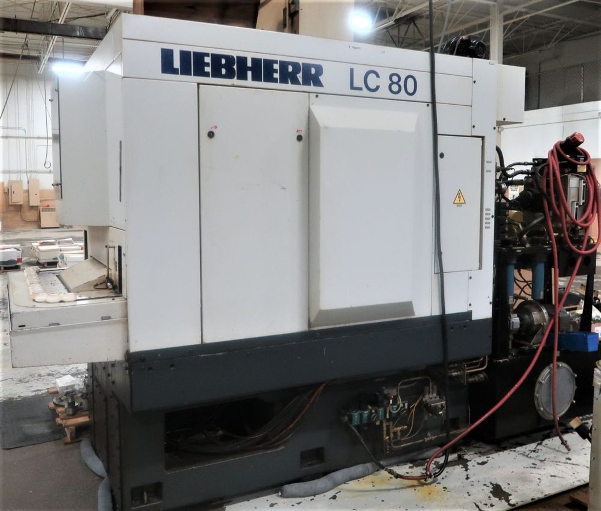 Liebherr LC80 CNC Multi Axis Gear Hobber, S/N 0387, New 2004 - Image 10 of 14