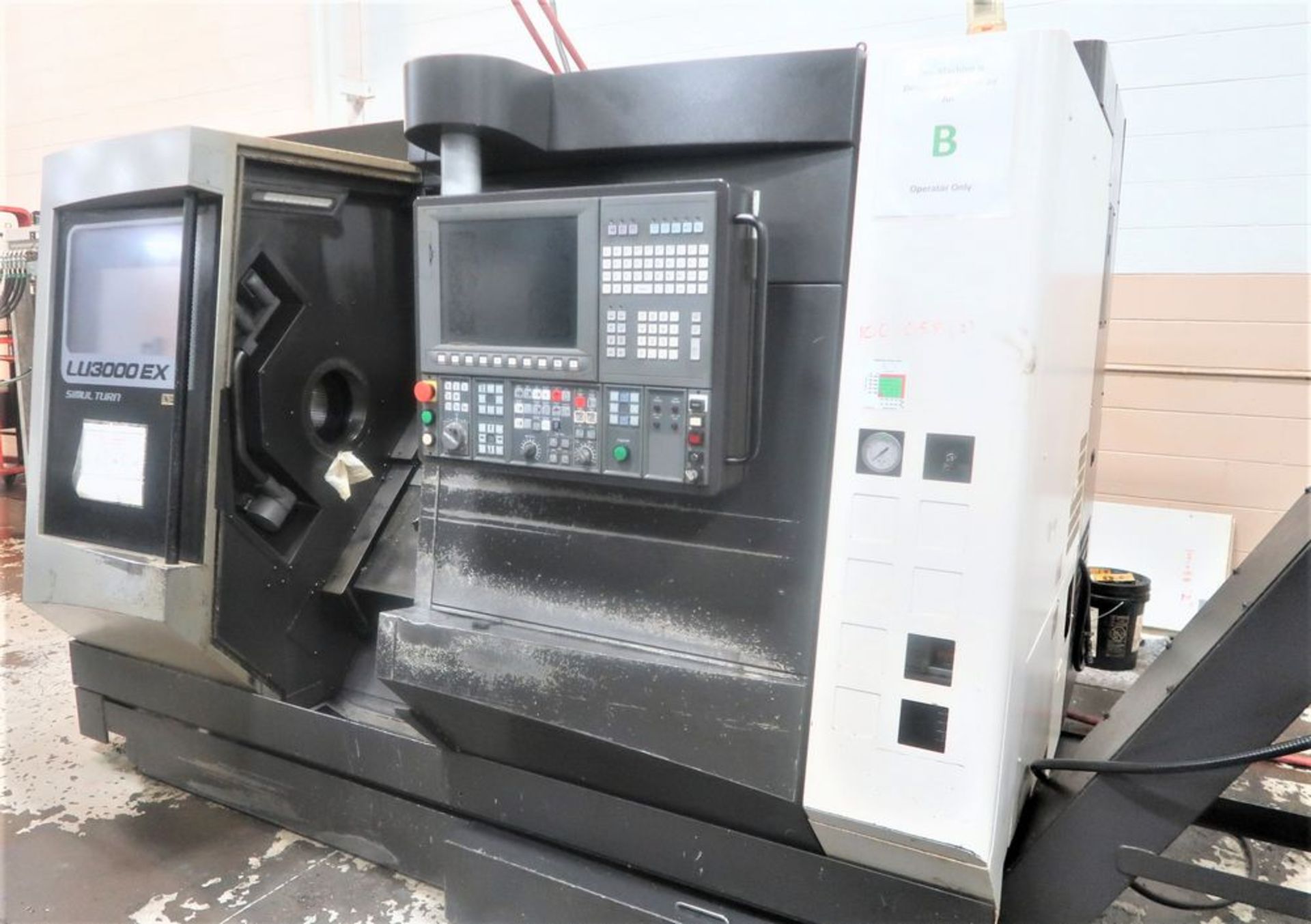 Okuma LU3000EX-2SC-600 Simulturn 4-Axis CNC Turning Center Lathe, S/N 174662, New 2013 - Image 2 of 9