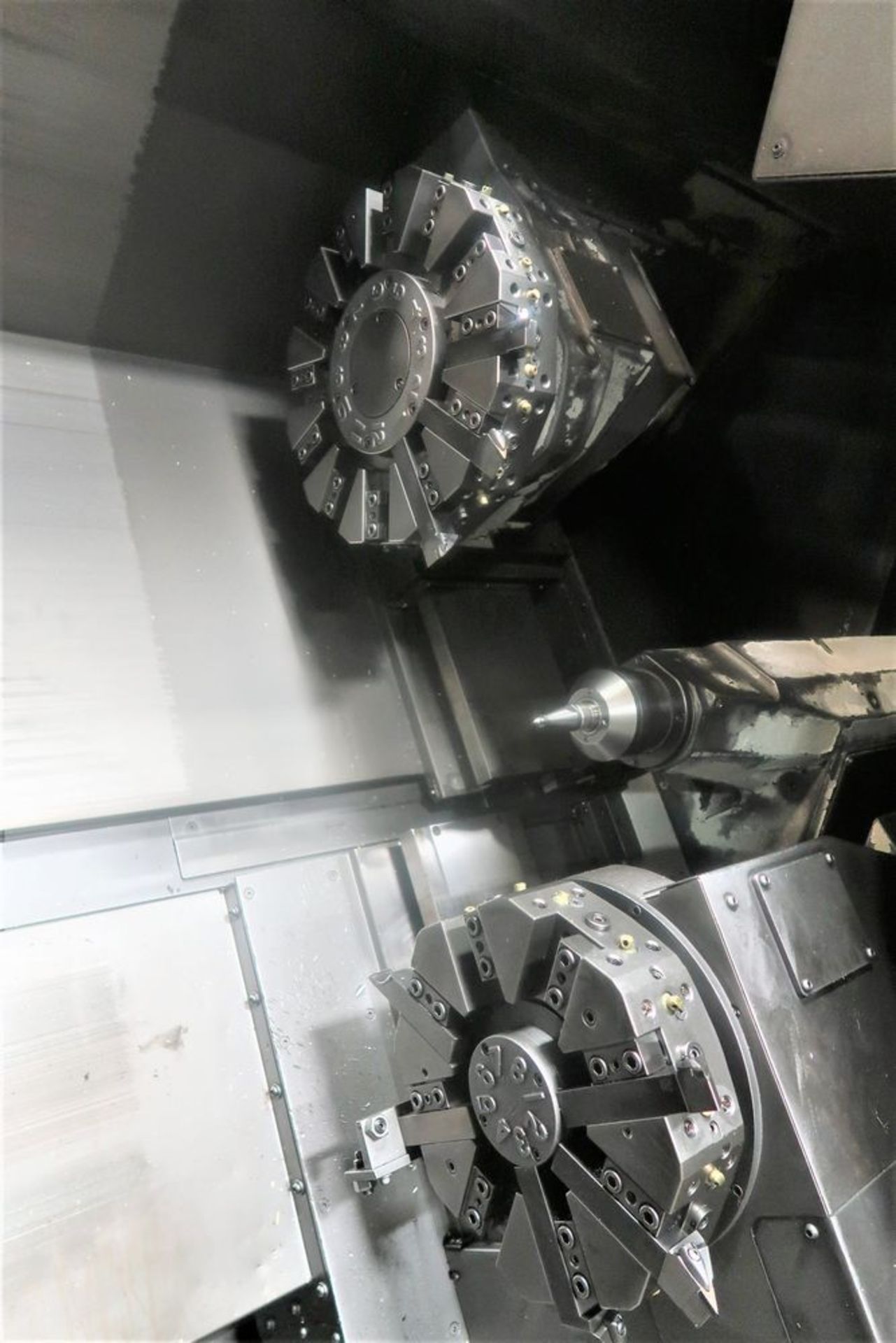 Okuma LU3000EX-2SC-600 Simulturn 4-Axis CNC Turning Center Lathe, S/N 174662, New 2013 - Image 6 of 9