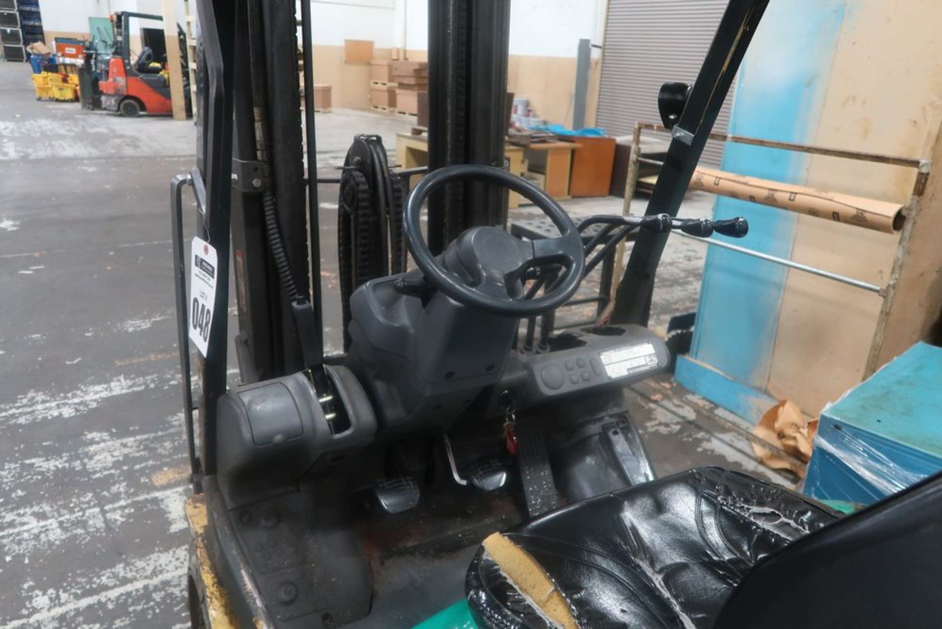 4,650 LB Komatsu LP Gas Forklift Model FG25ST-16 Side Shifter, S/N 205603 - Image 5 of 5