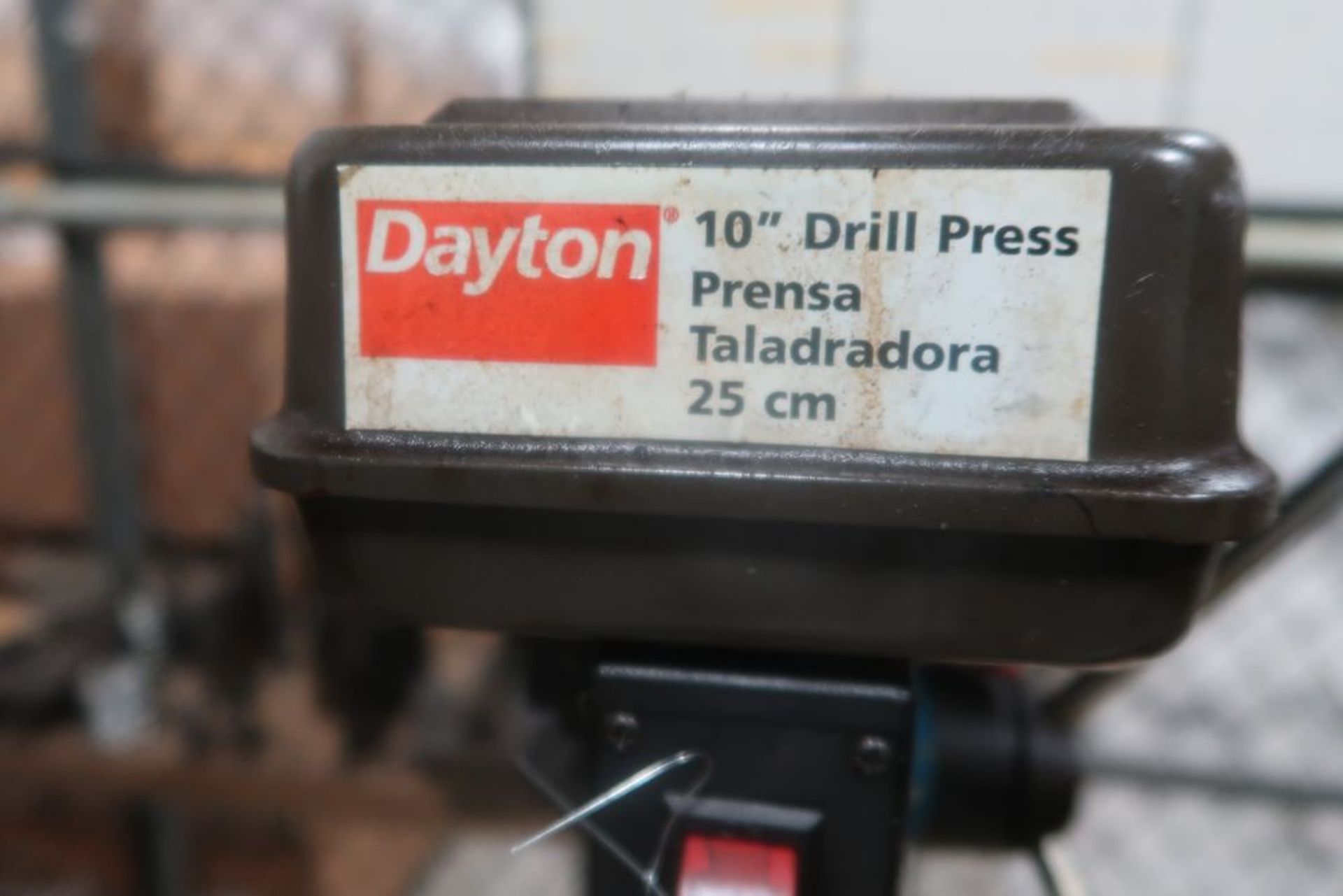 10" Dayton Table Top Drill Press - Image 2 of 2