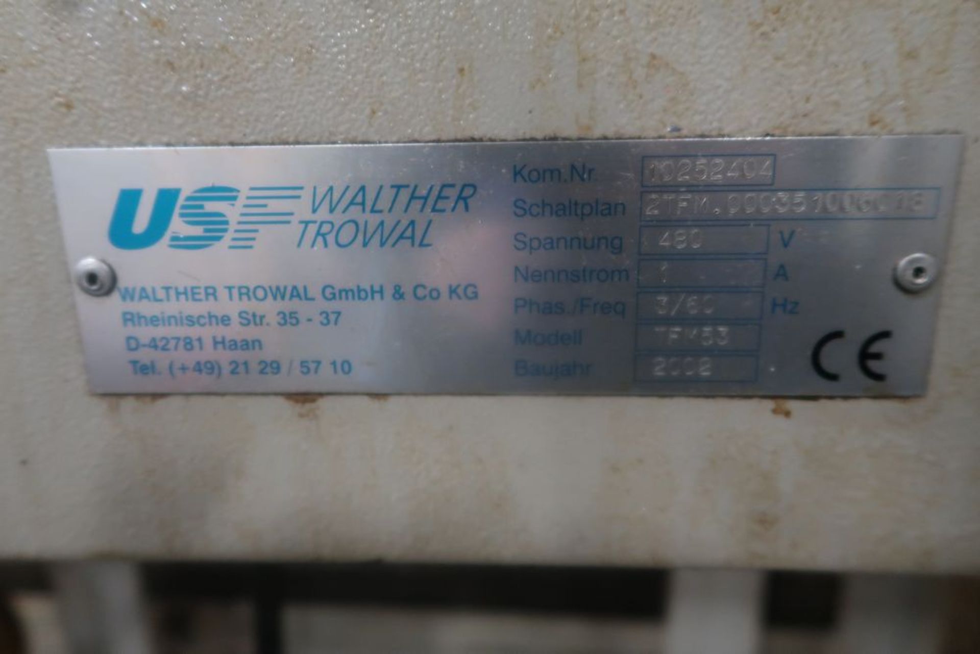 Walter Trowal Model TFM53 Heavy Duty Vibratory Finisher, S/N 10252404 - Image 4 of 5