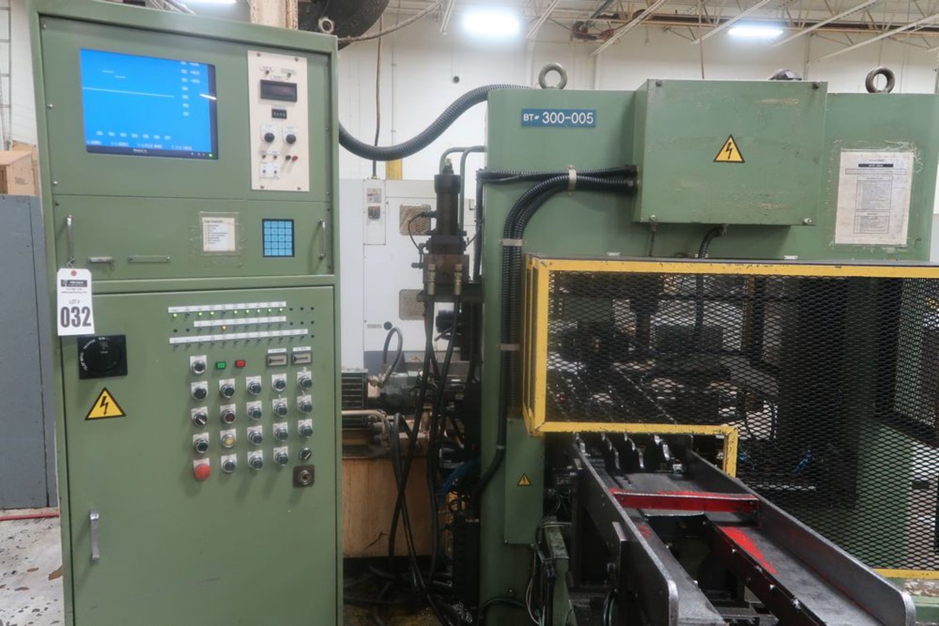 Kokusai Model FASC-10S33 Automatic Shaft Straightening Machine, S/N 8A0470