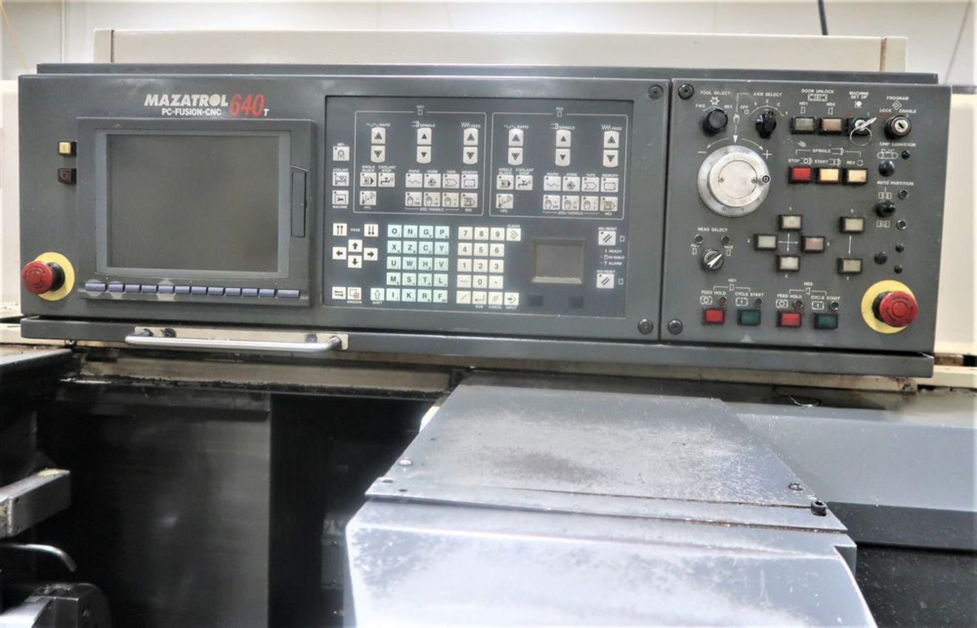 Mazak Dual Turn 20 Twin Spindle CNC Turning Center Lathe, S/N 151871 - Image 3 of 11