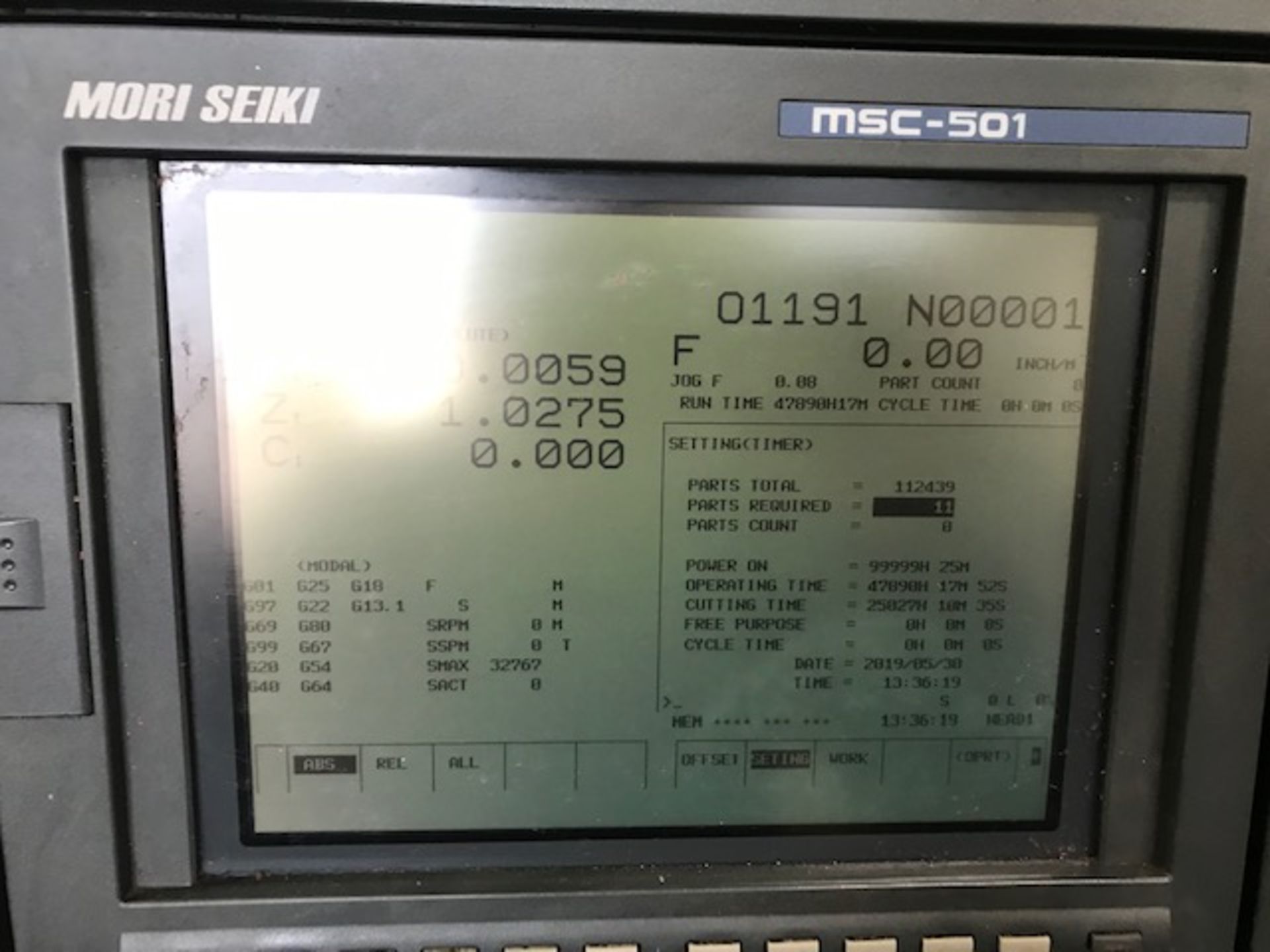 Mori Seiki ZL-200SMC Dual Turret CNC Turning Center w/Live Tooling & Sub-Spindle, S/N 74, New 1999 - Image 2 of 10