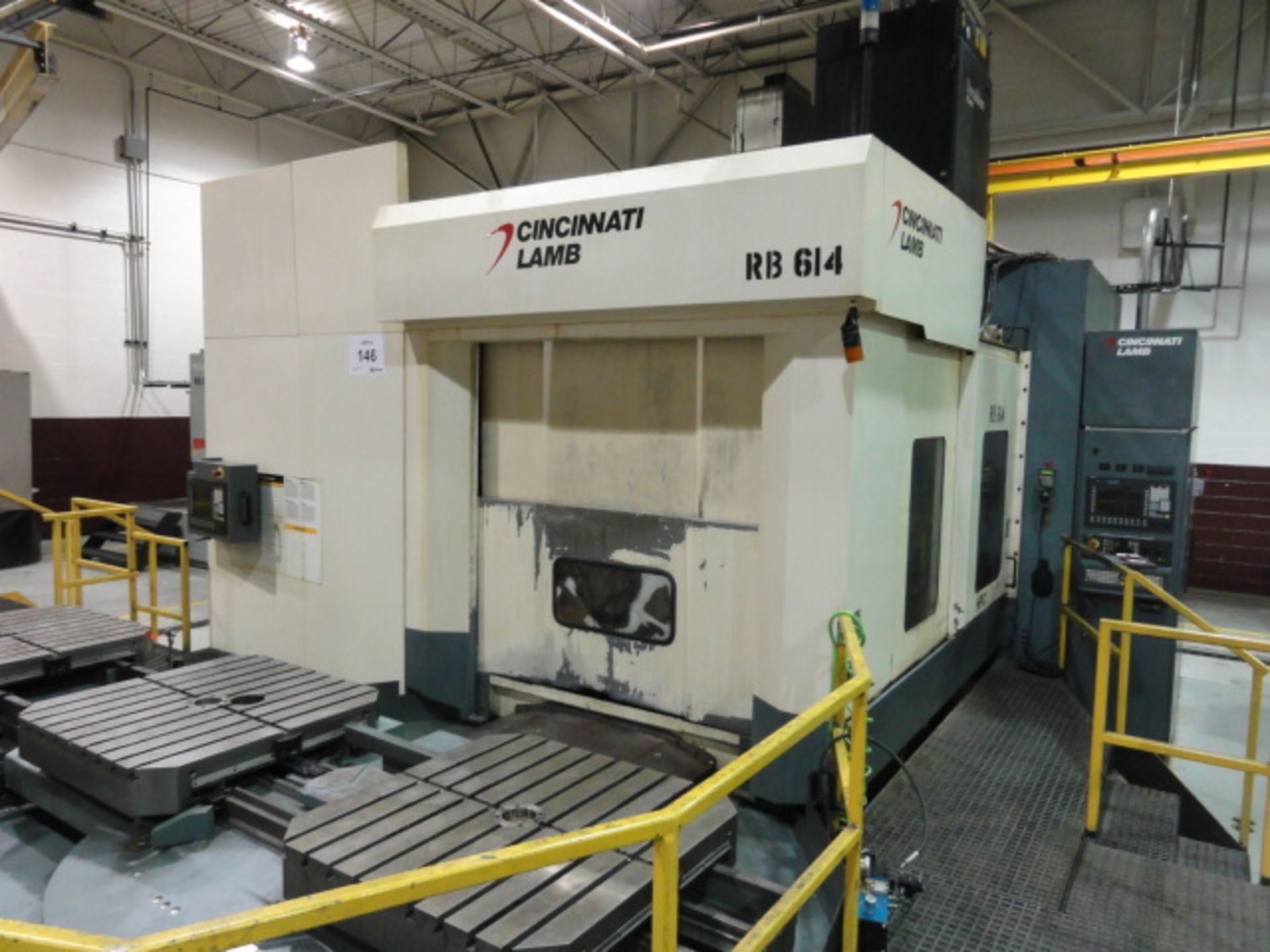 Cincinnati HPC1000ZF, Tag Plate HPC-1000XT Full 4-Axis CNC Horizontal Machining Center, Rebuilt 2014 - Image 4 of 14