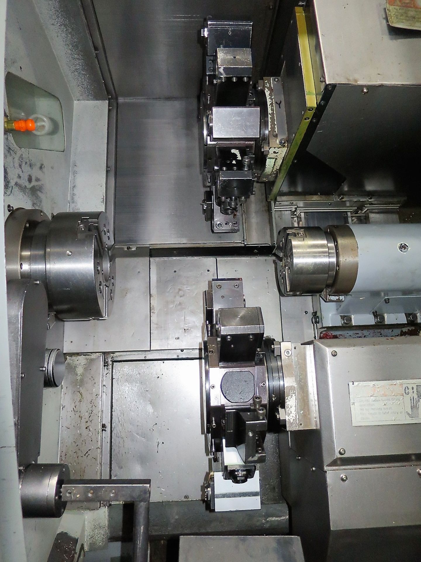 Doosan Z290-SMY Twin Spindle Twin Turret CNC Lathe w/Milling & Y-Axis, S/N LXH1031, New 2006 - Image 3 of 13