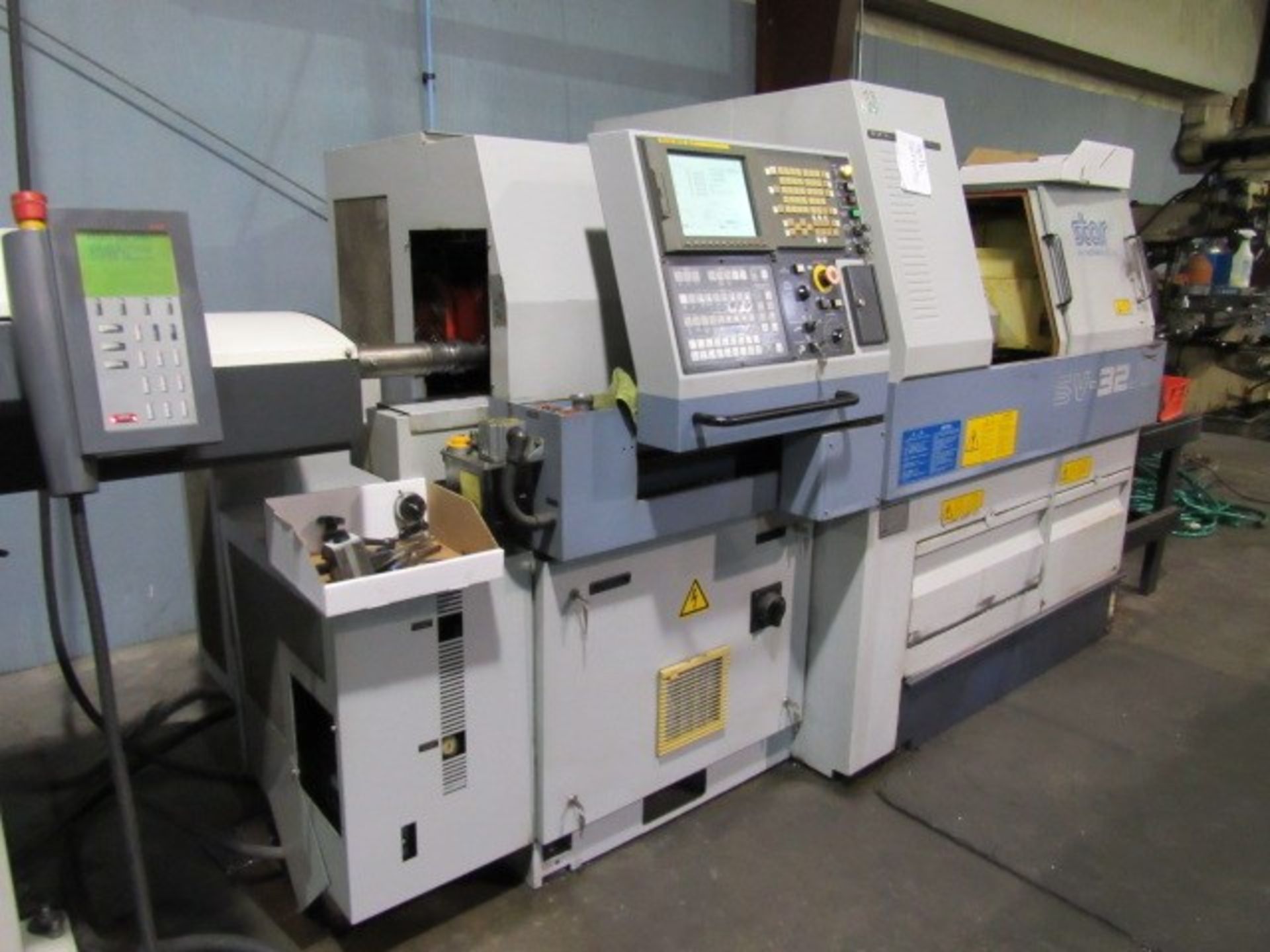 Star SV32J II 7-Axis CNC Swiss Type Sliding Headstock Automatic Machine, S/N SV-32J II, New 2002 - Image 2 of 11