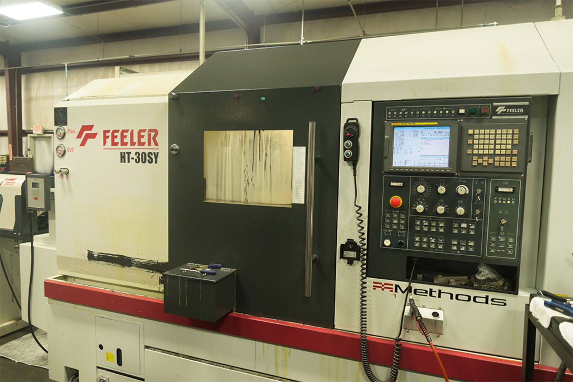 Feeler HT-30SY High Performance CNC Lathe with Milling & Y-Axis, New 2011