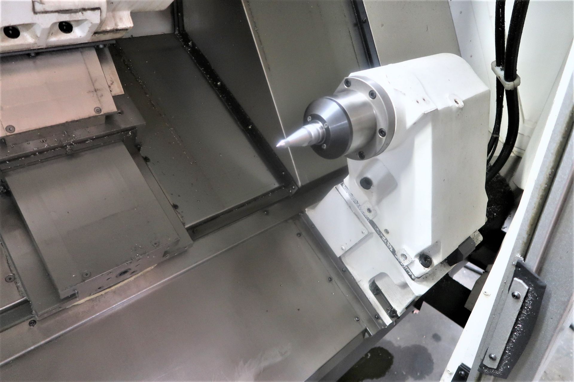 Okuma LB3000EXII MY BB 950 CNC Turning Center Lathe W/Live Tooling & Y-Axis Milling, S/N 206472, - Image 6 of 12