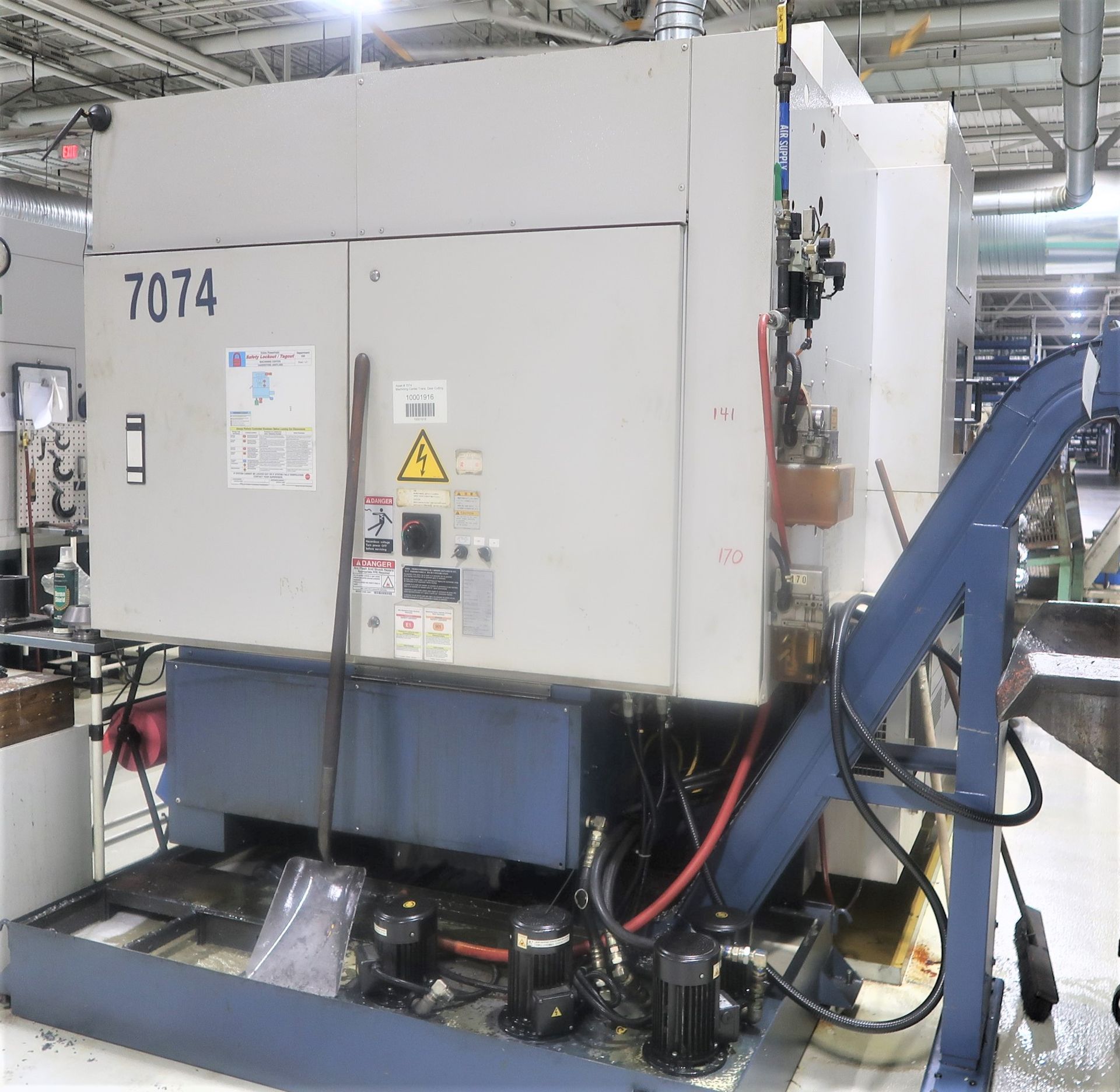 Mori Seiki GV-503 CNC Vertical Machining Center w/Pallet Changer, S/N 0263, New 2001 - Image 9 of 9