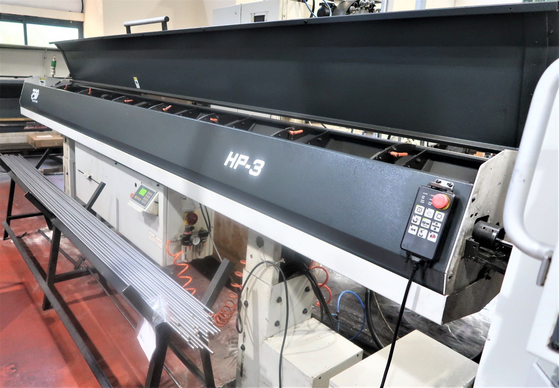 Traub TNL-26 CNC Swiss Turn Lathe, Turn Center w/Live Tooling, S/N 160 New 2001 - Image 10 of 10