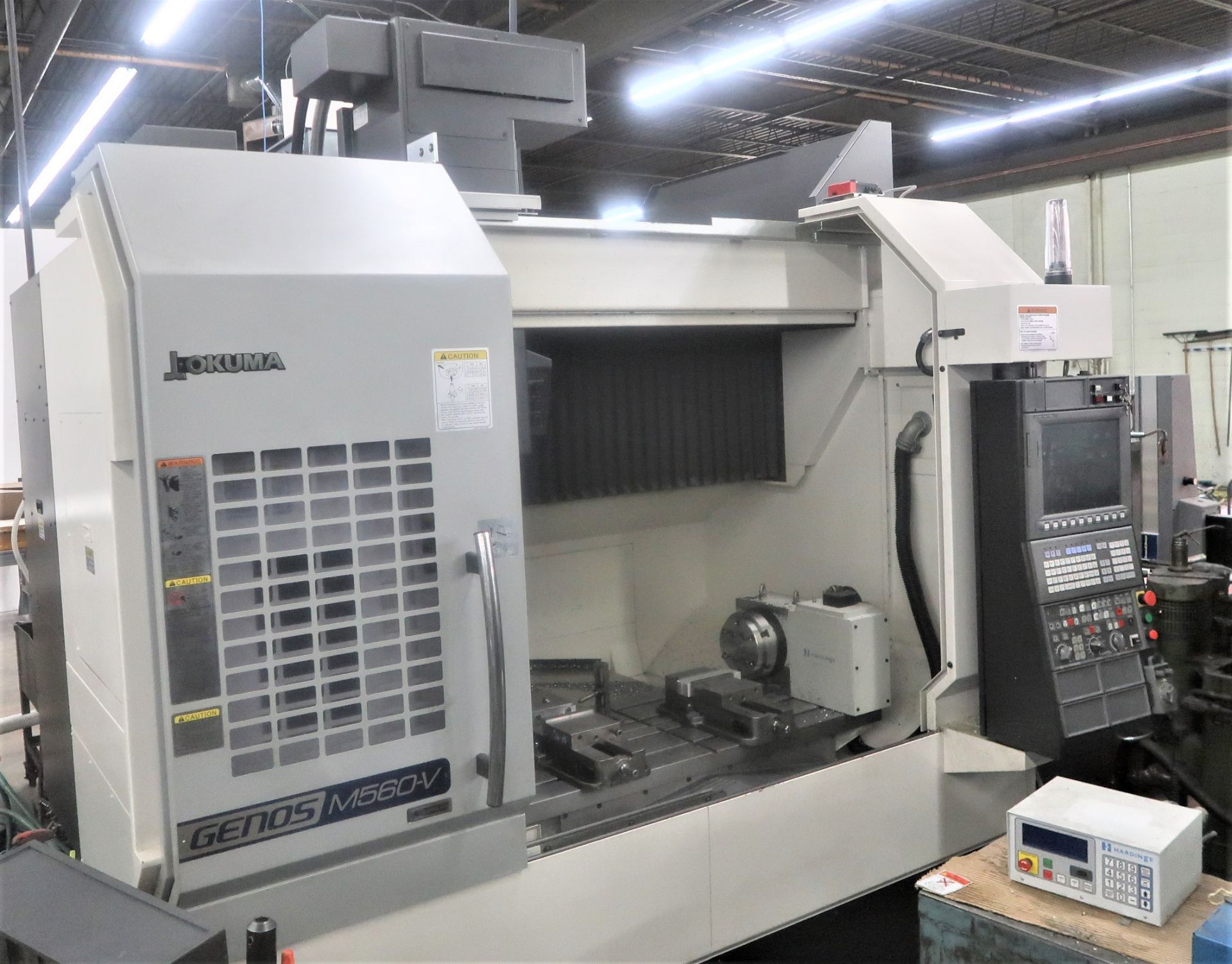 Okuma Genos M560-V 4-Axis CNC Vertical Machining Center, S/N 202457, New 2017 - Image 15 of 16