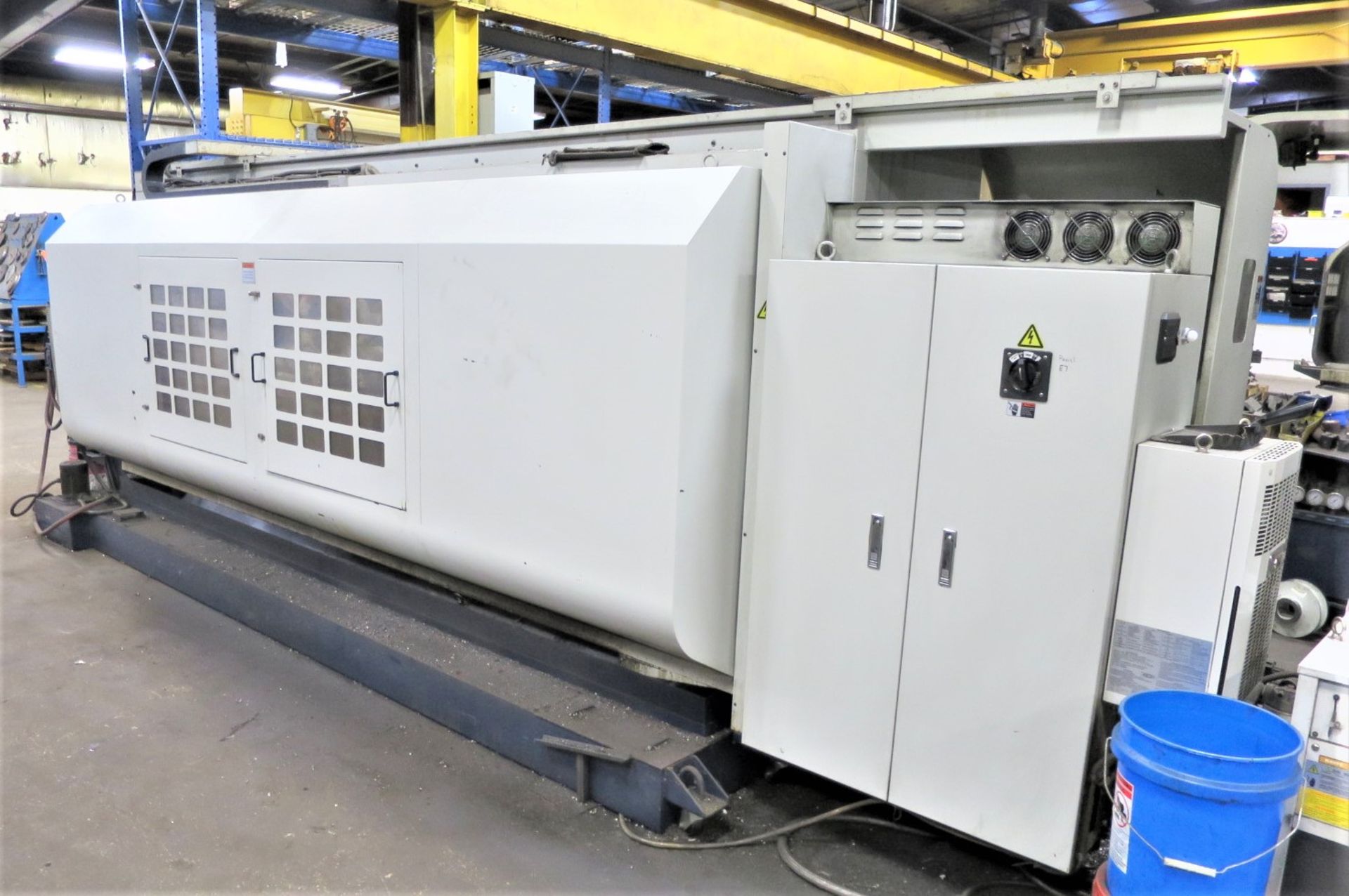 28"x120" Sunfirm 2-Axis CNC Flat Bed Turning Center Lathe, S/N 21232, New 2012 - Image 9 of 11