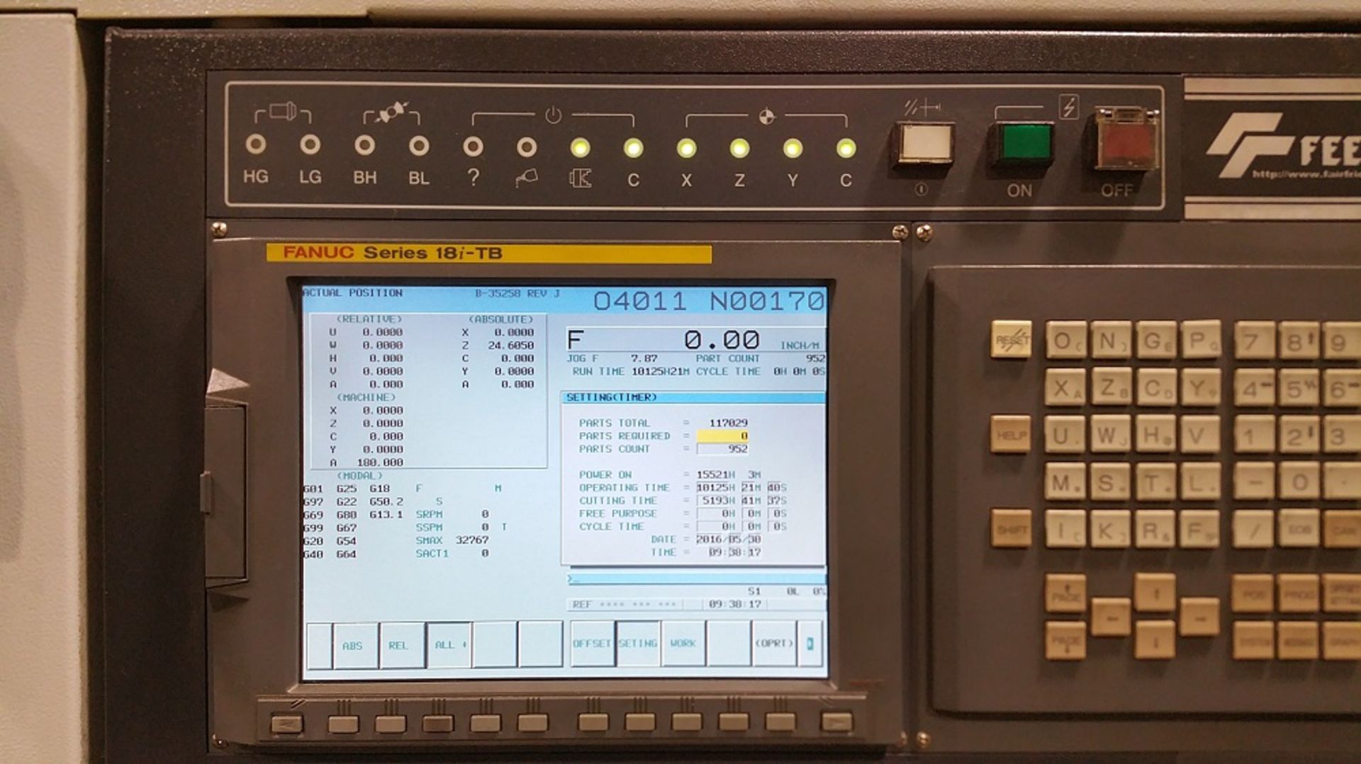 Feeler HT-30SY High Performance CNC Lathe with Milling & Y-Axis, New 2011 - Image 2 of 13