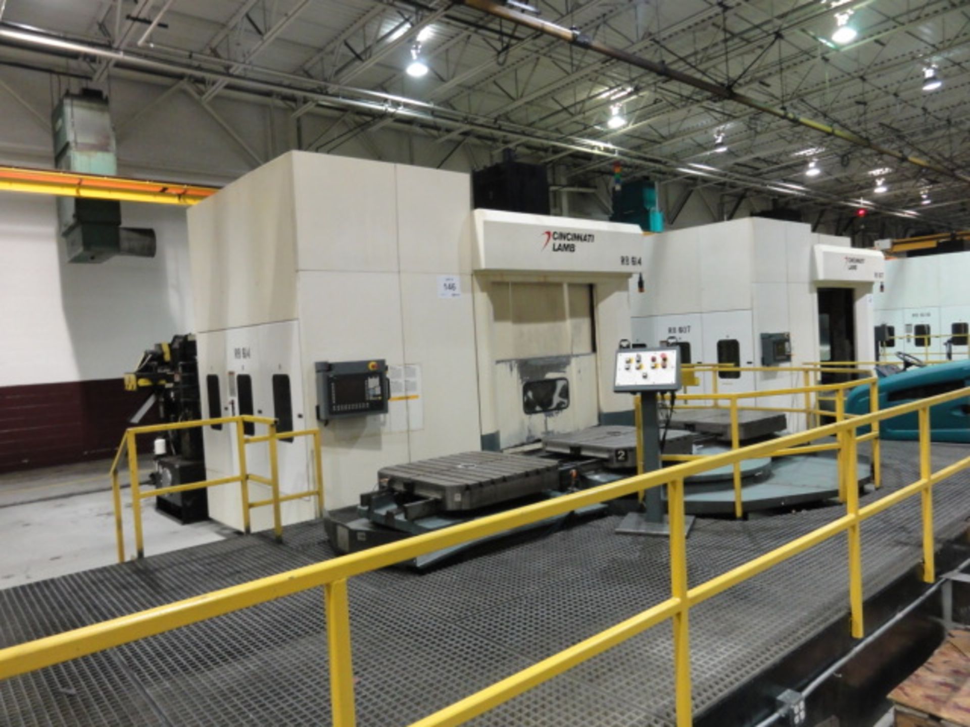 Cincinnati HPC1000ZF, Tag Plate HPC-1000XT Full 4-Axis CNC Horizontal Machining Center, Rebuilt 2014 - Image 2 of 14