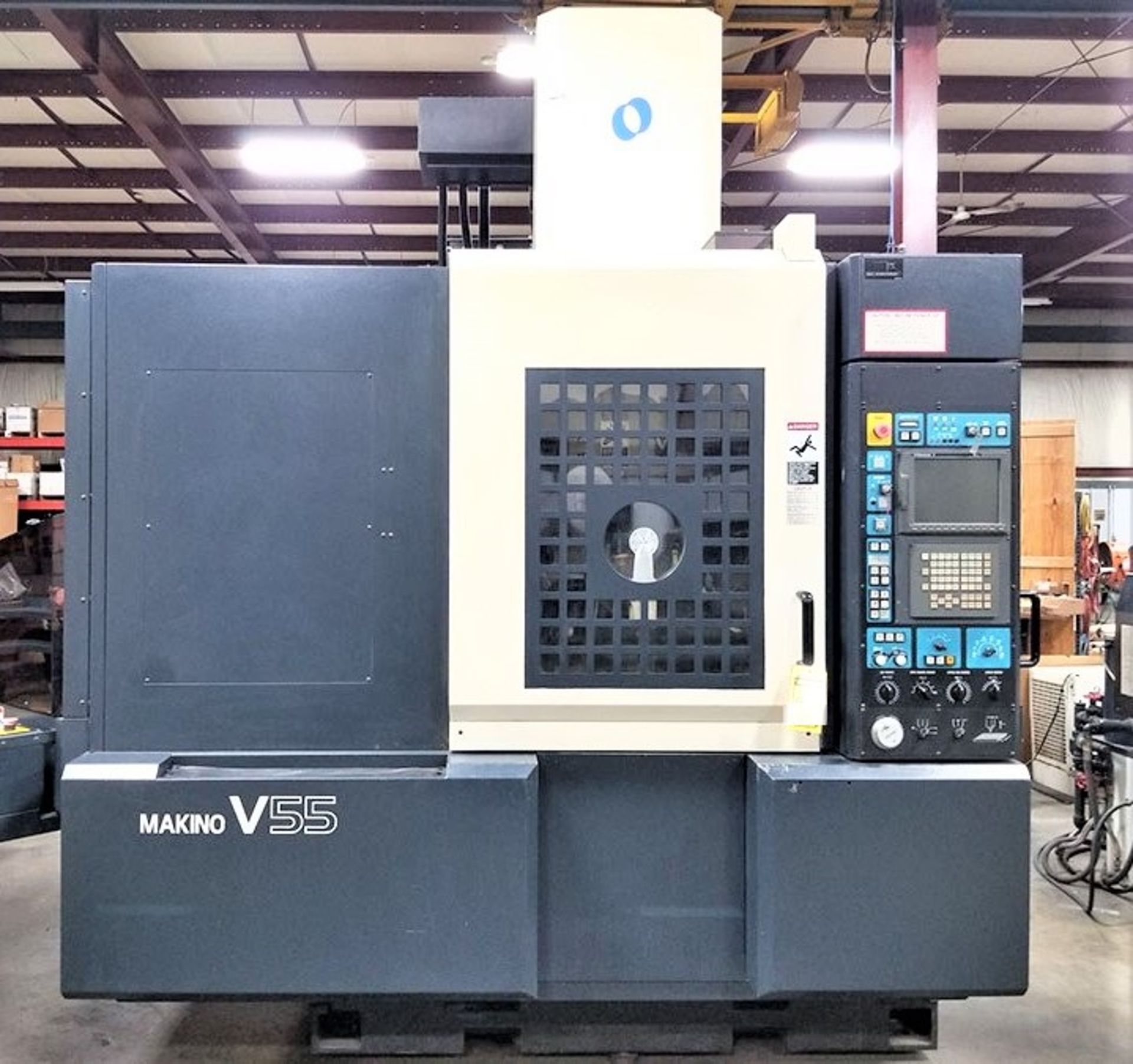 Makino V55 Precision 3-Axis CNC Vertical Machining Center, S/N 864, New 2000