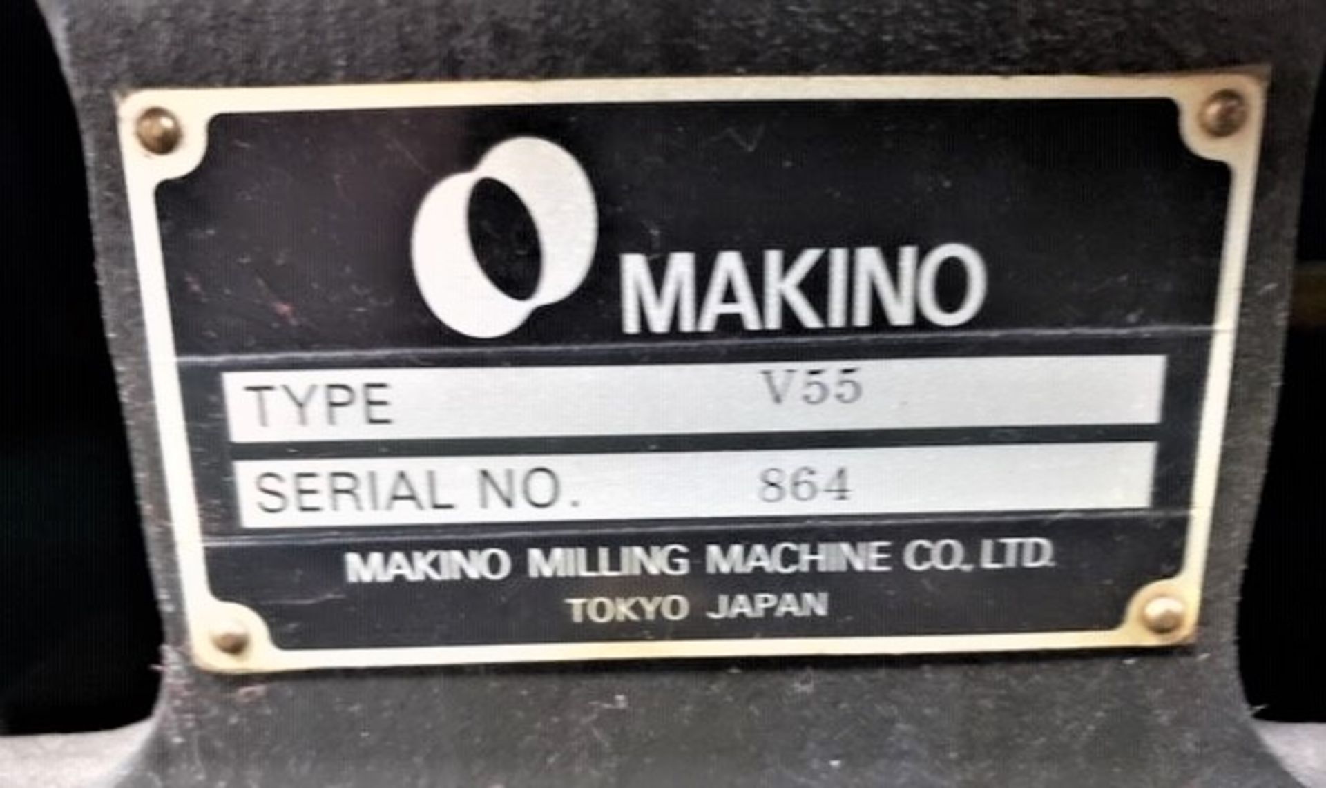 Makino V55 Precision 3-Axis CNC Vertical Machining Center, S/N 864, New 2000 - Image 10 of 14