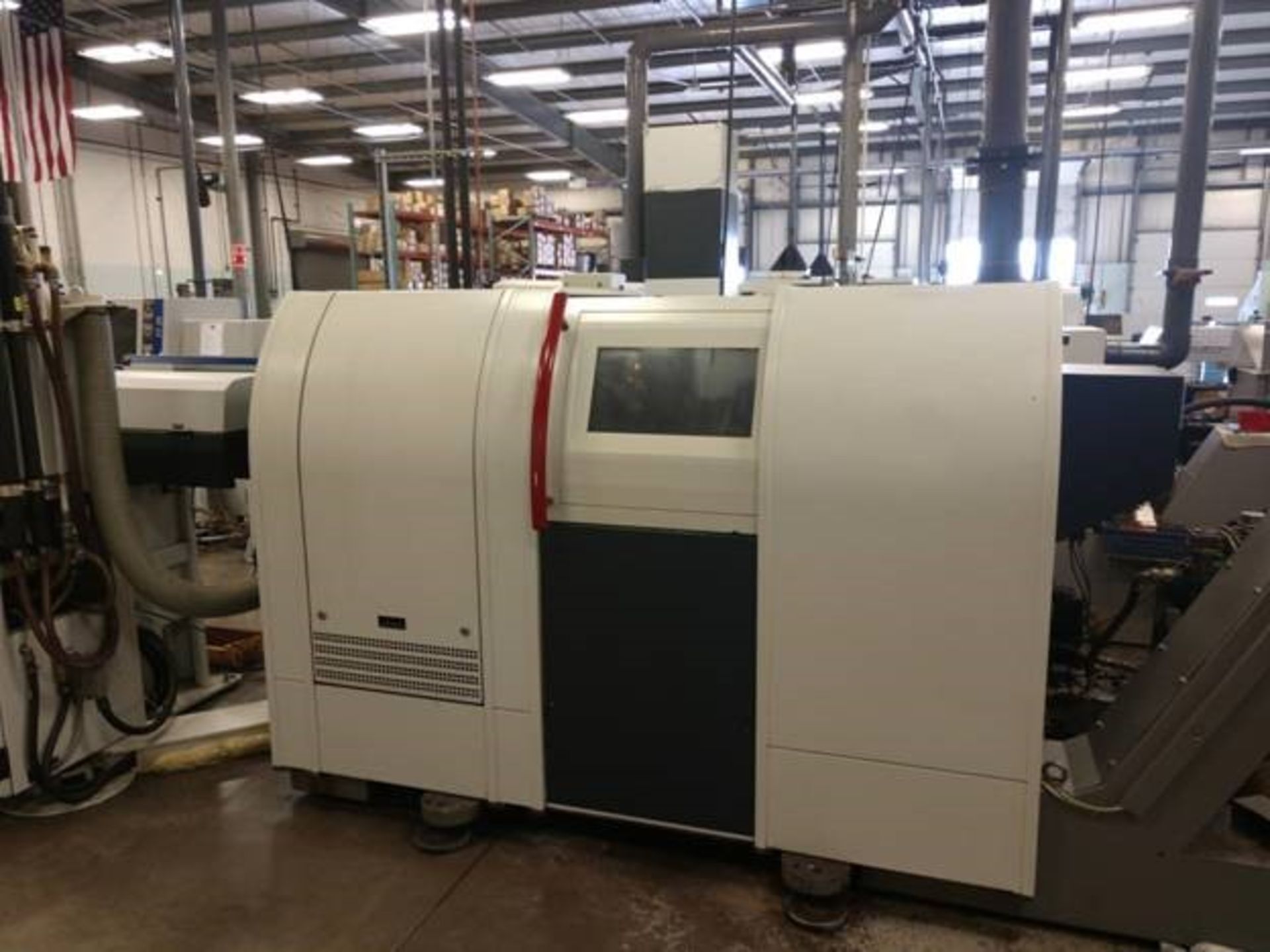 Traub TNL-26 CNC Swiss Turn Lathe, Turn Center w/Live Tooling, S/N 160 New 2001 - Image 4 of 10