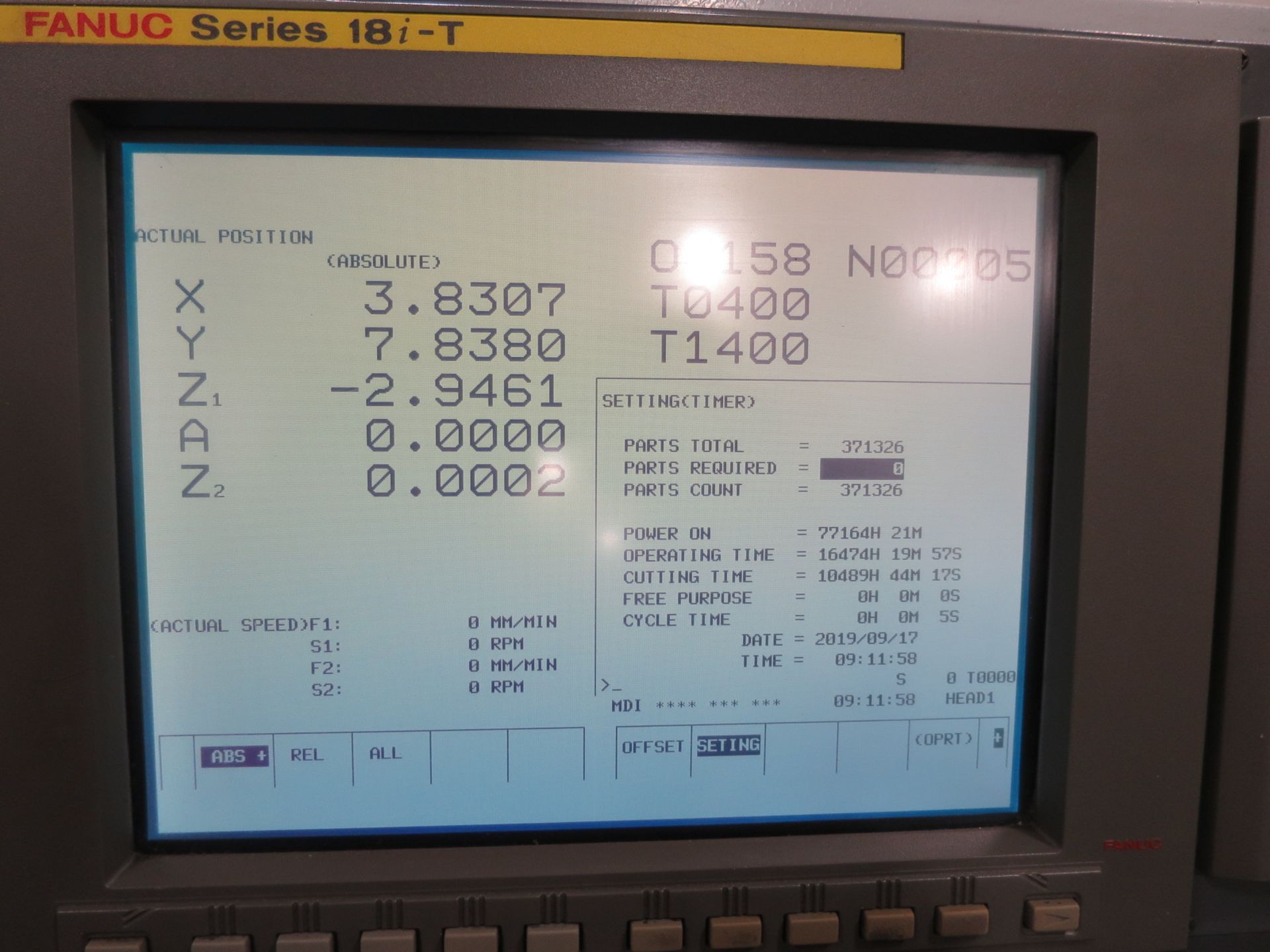 Star SV32J II 7-Axis CNC Swiss Type Sliding Headstock Automatic Machine, S/N SV-32J II, New 2002 - Image 8 of 11