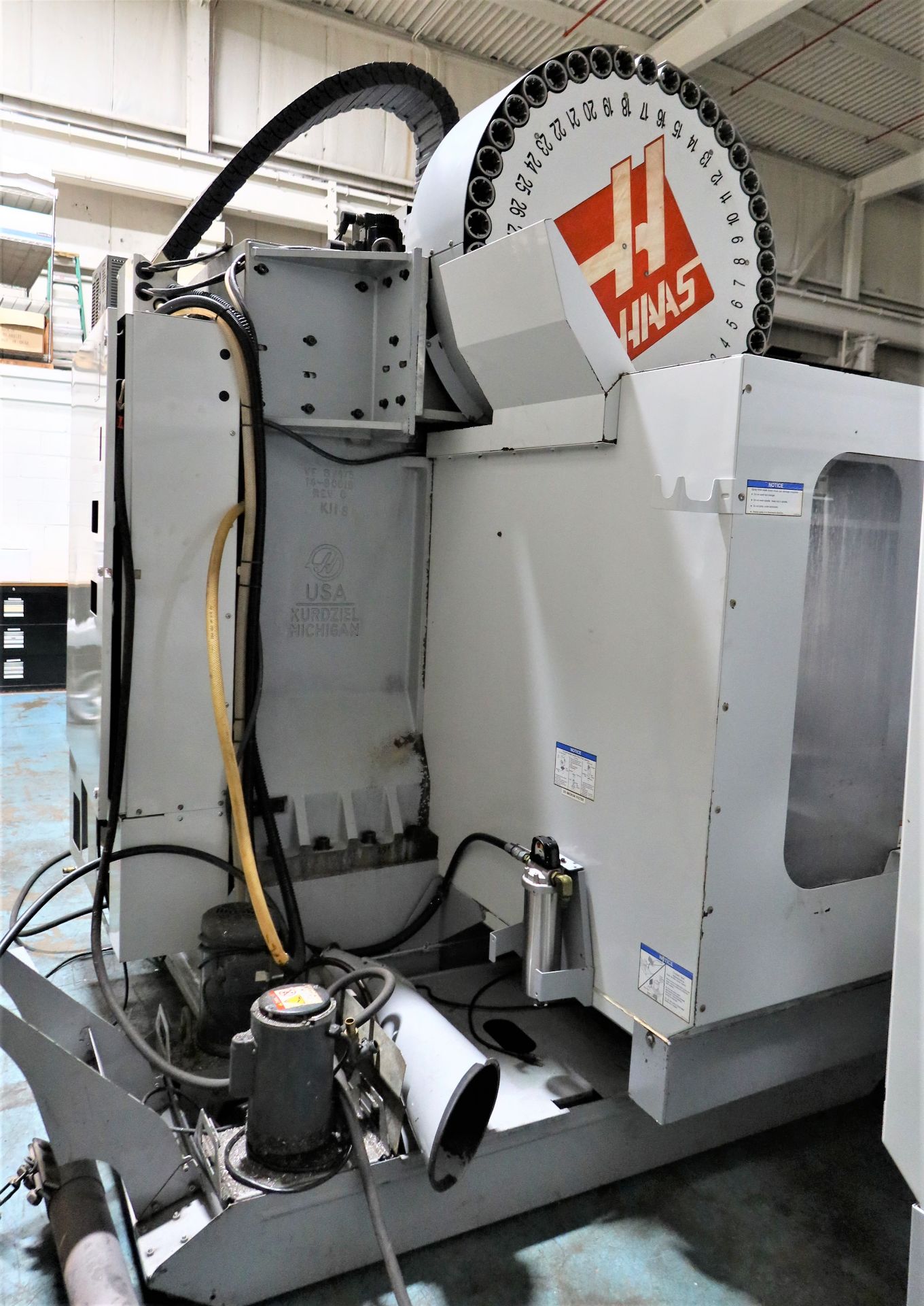 Haas VF-3SS Super Speed 5-Axis CNC Vertical Machining Center, S/N 1061512, New 2007 - Image 7 of 12