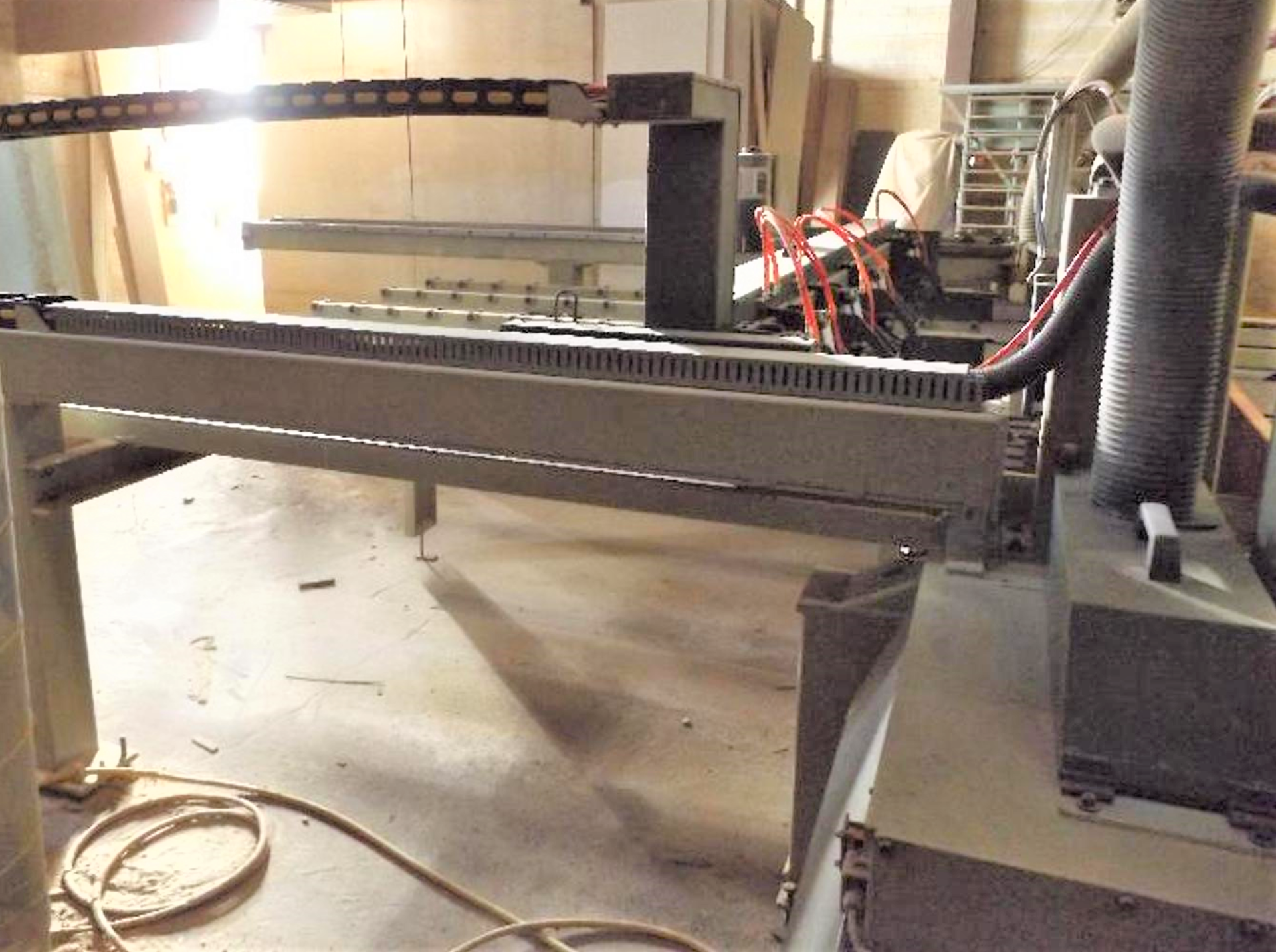 SCMI Model ALFA 32D Panel Saw, with XILIA CNC Controls, (3) 19-1/2 inch x 60 inch Air Lift Tables, - Image 8 of 11