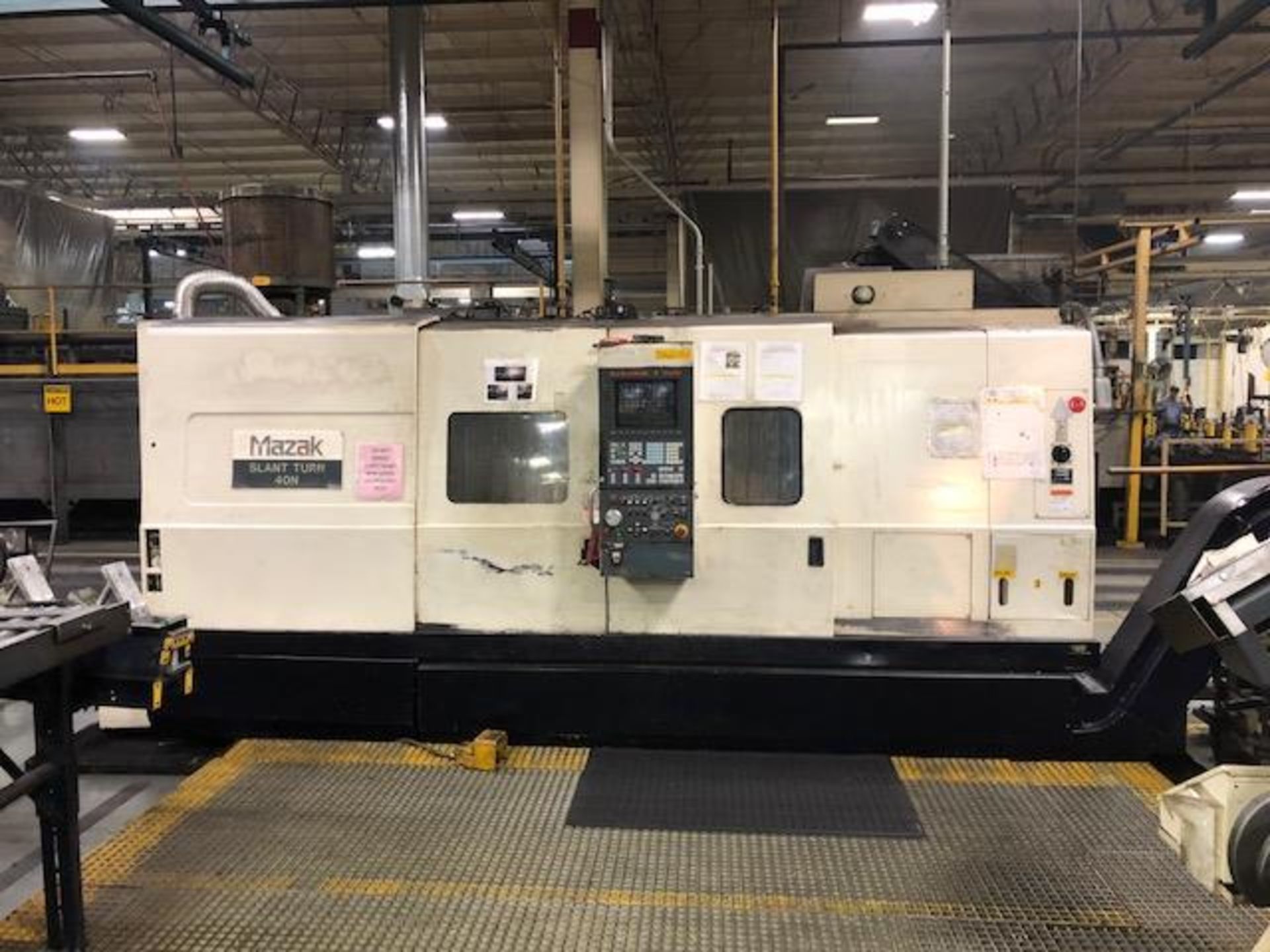 Mazak ST 40N CNC Lathe, S/N 117332, New 1995