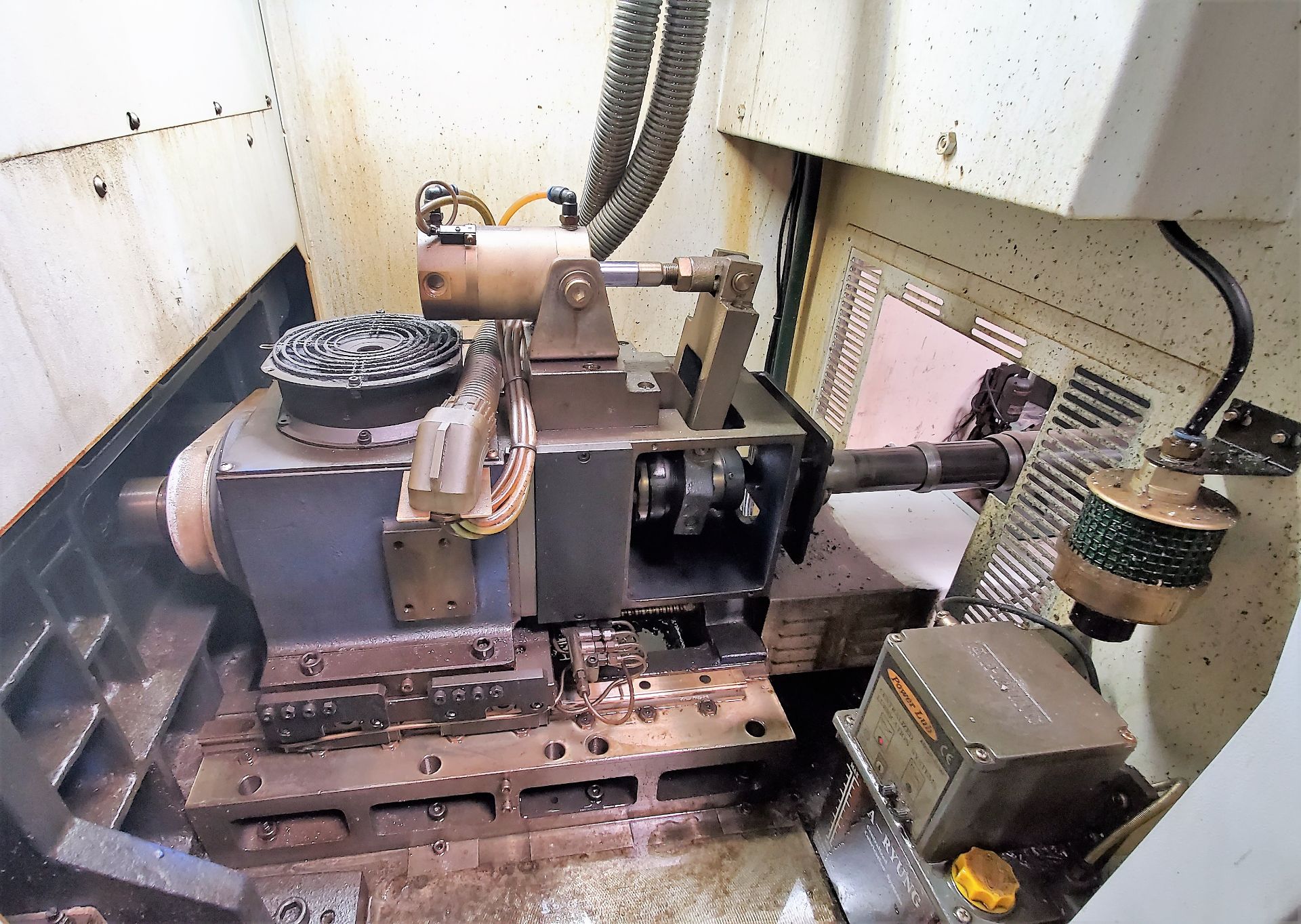 2006 Hanwha SL26H CNC Swiss Type 6 Axis Lathe, S/N LA-26-B5-0140, New 2006 - Image 5 of 10