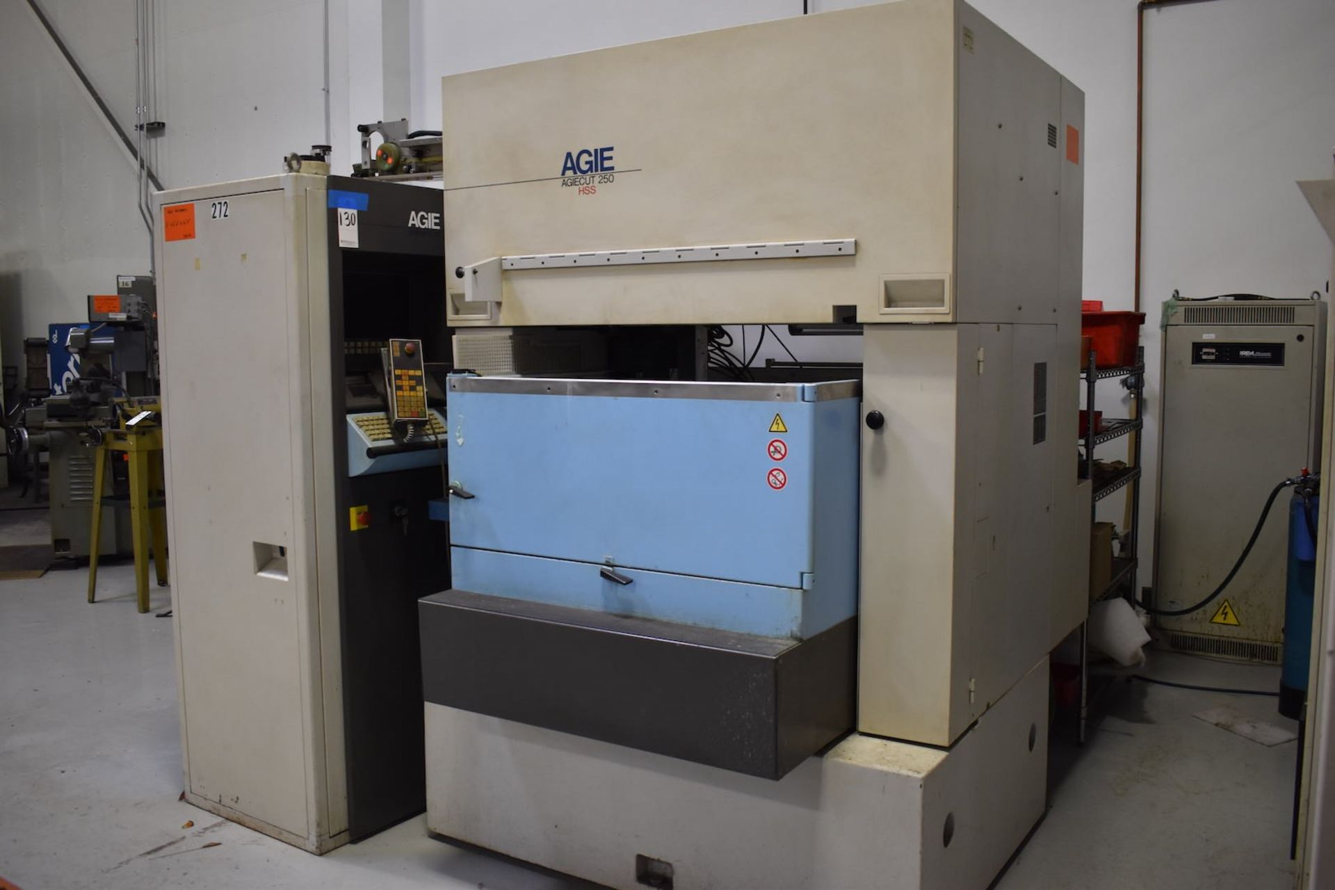 (2) Agie Agiecut Model 250 HSS CE CNC Wire EDM Machines - Image 8 of 12