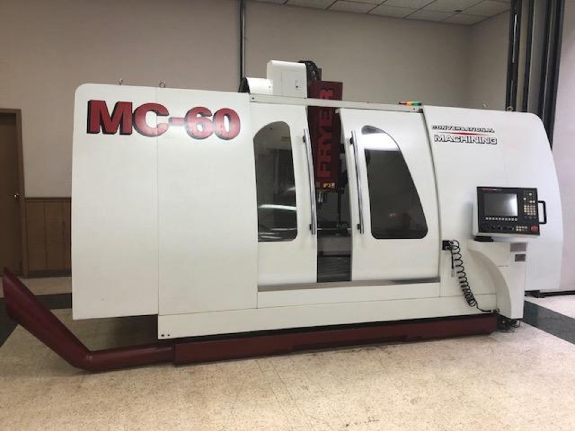 Fryer MC60 3-Axis CNC Vertical Machining Center, S/N 60645, New 2009 - Image 2 of 8