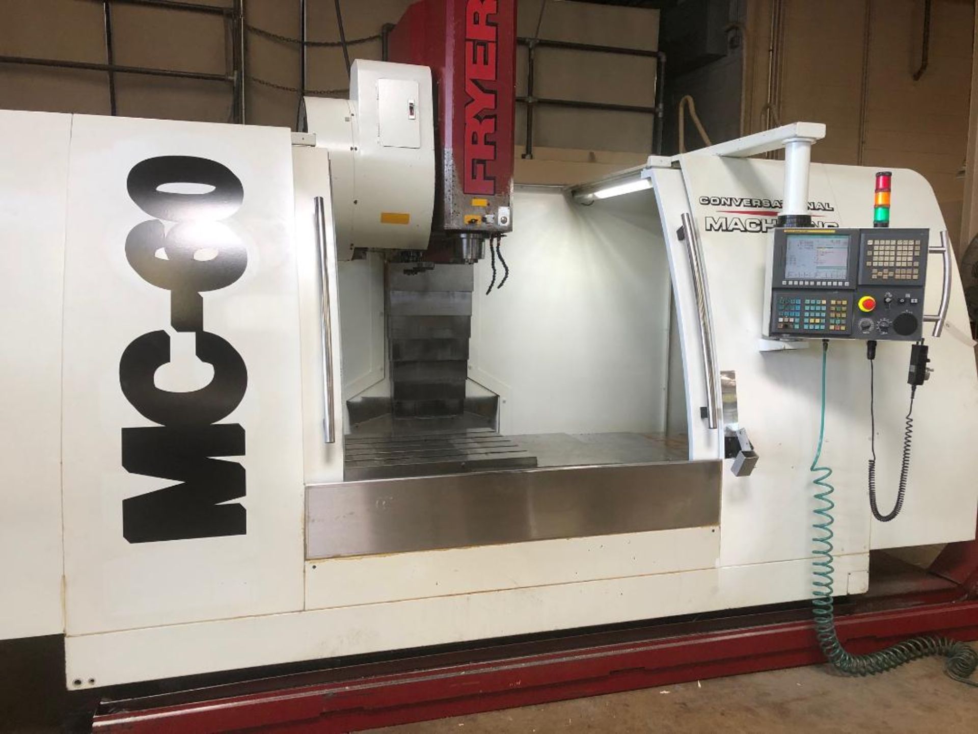 Fryer MC60 3-Axis CNC Vertical Machining Center, S/N 60656, New 2009