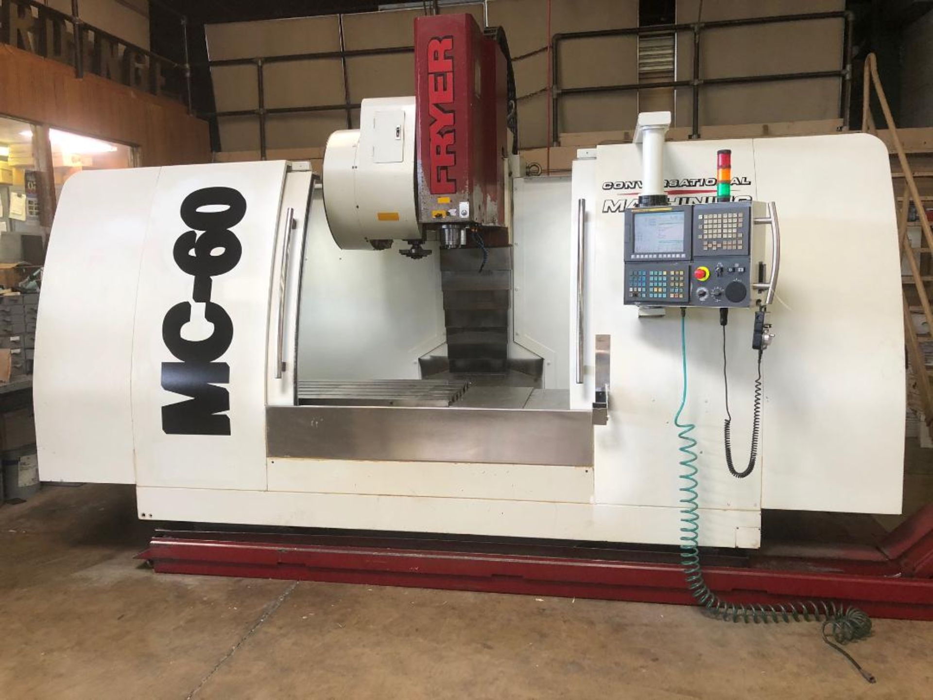 Fryer MC60 3-Axis CNC Vertical Machining Center, S/N 60656, New 2009 - Image 3 of 8