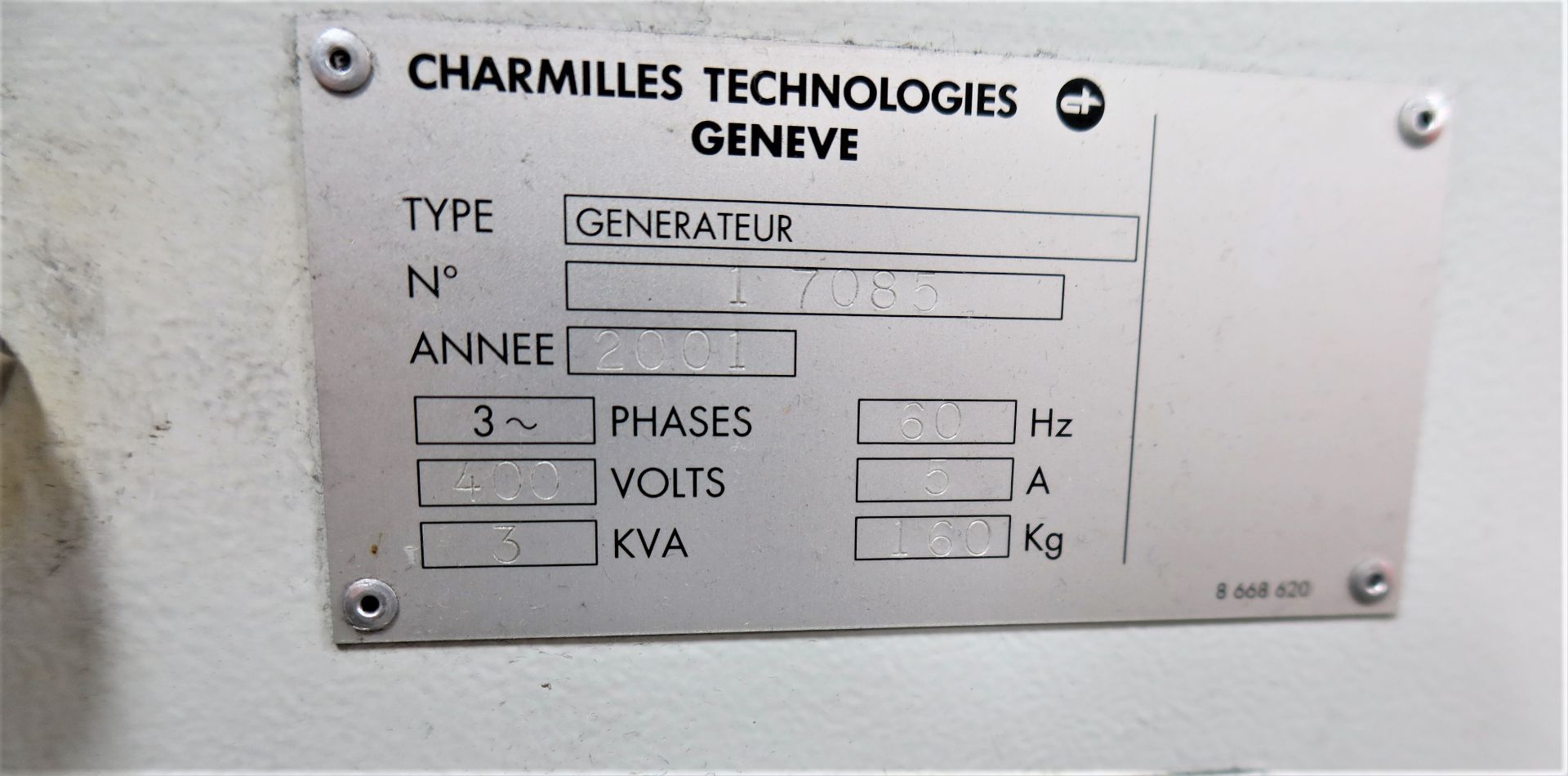 Charmilles Form 20 ZNC EDM with programmable Z-axis - Image 8 of 8