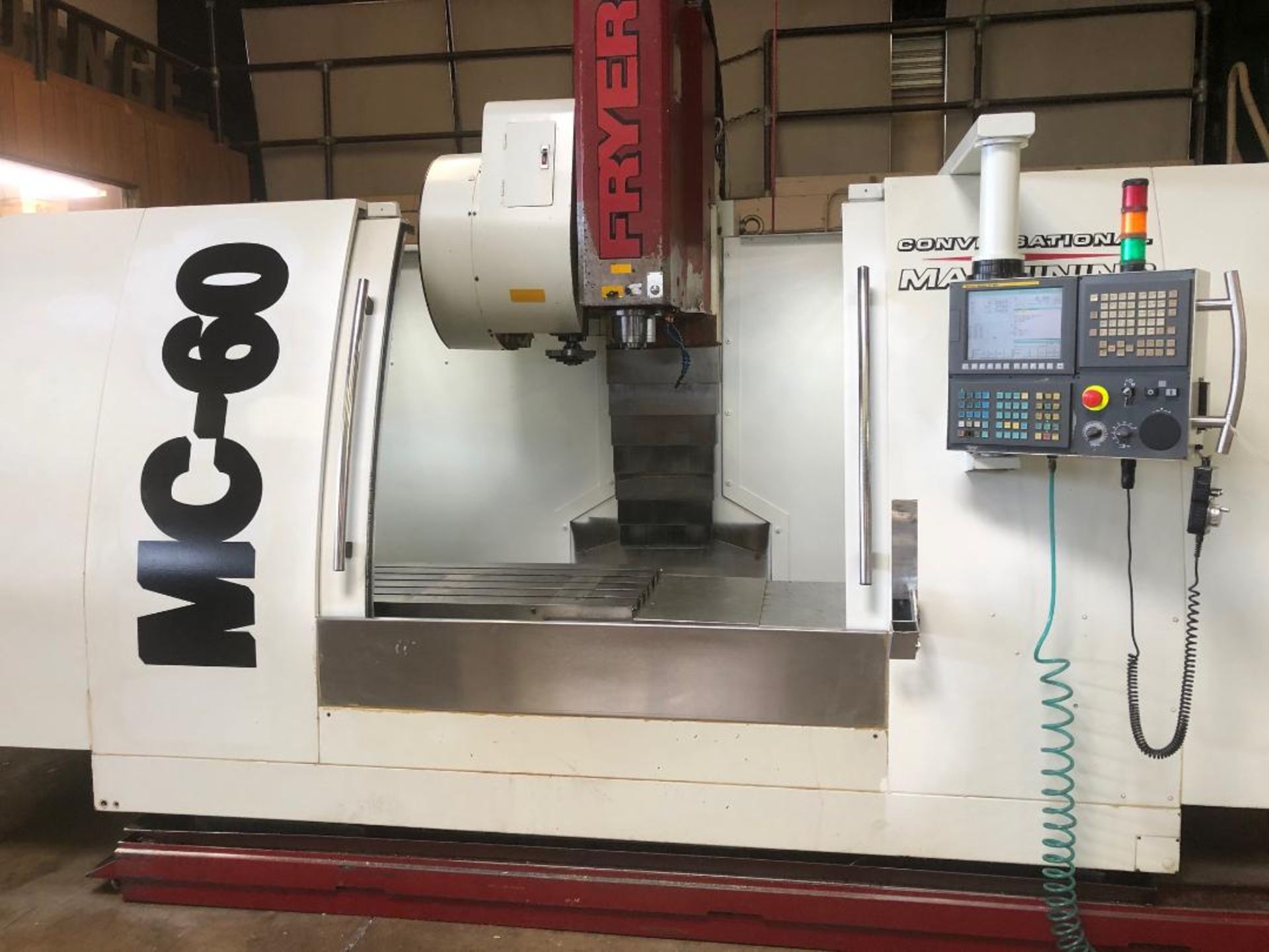 Fryer MC60 3-Axis CNC Vertical Machining Center, S/N 60656, New 2009 - Image 2 of 8