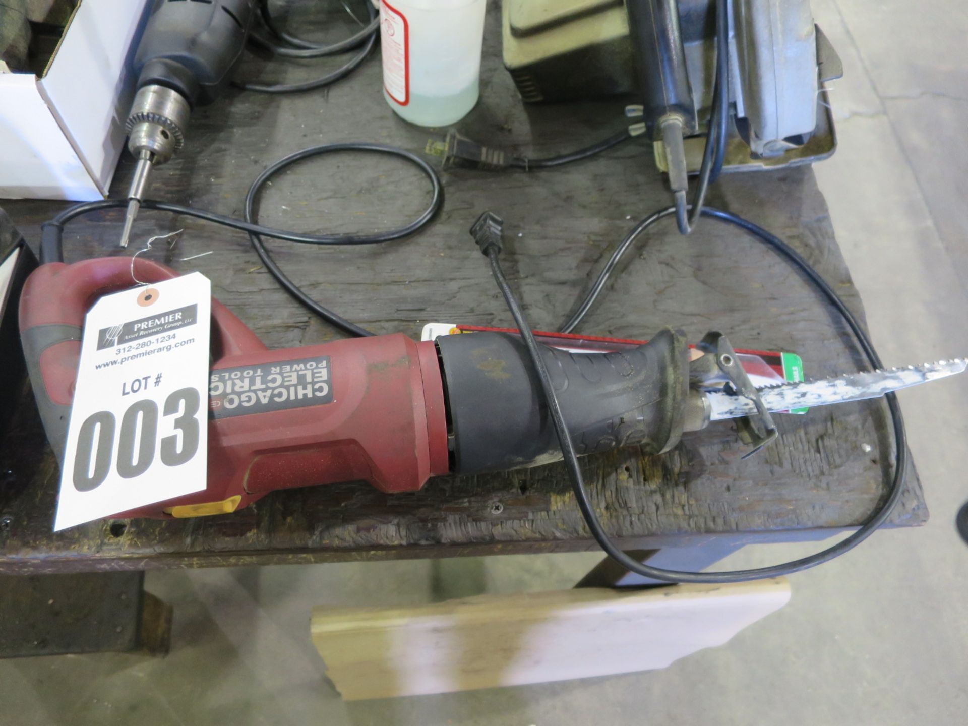 Chicago Electric Power Tools Reciprocating Saw