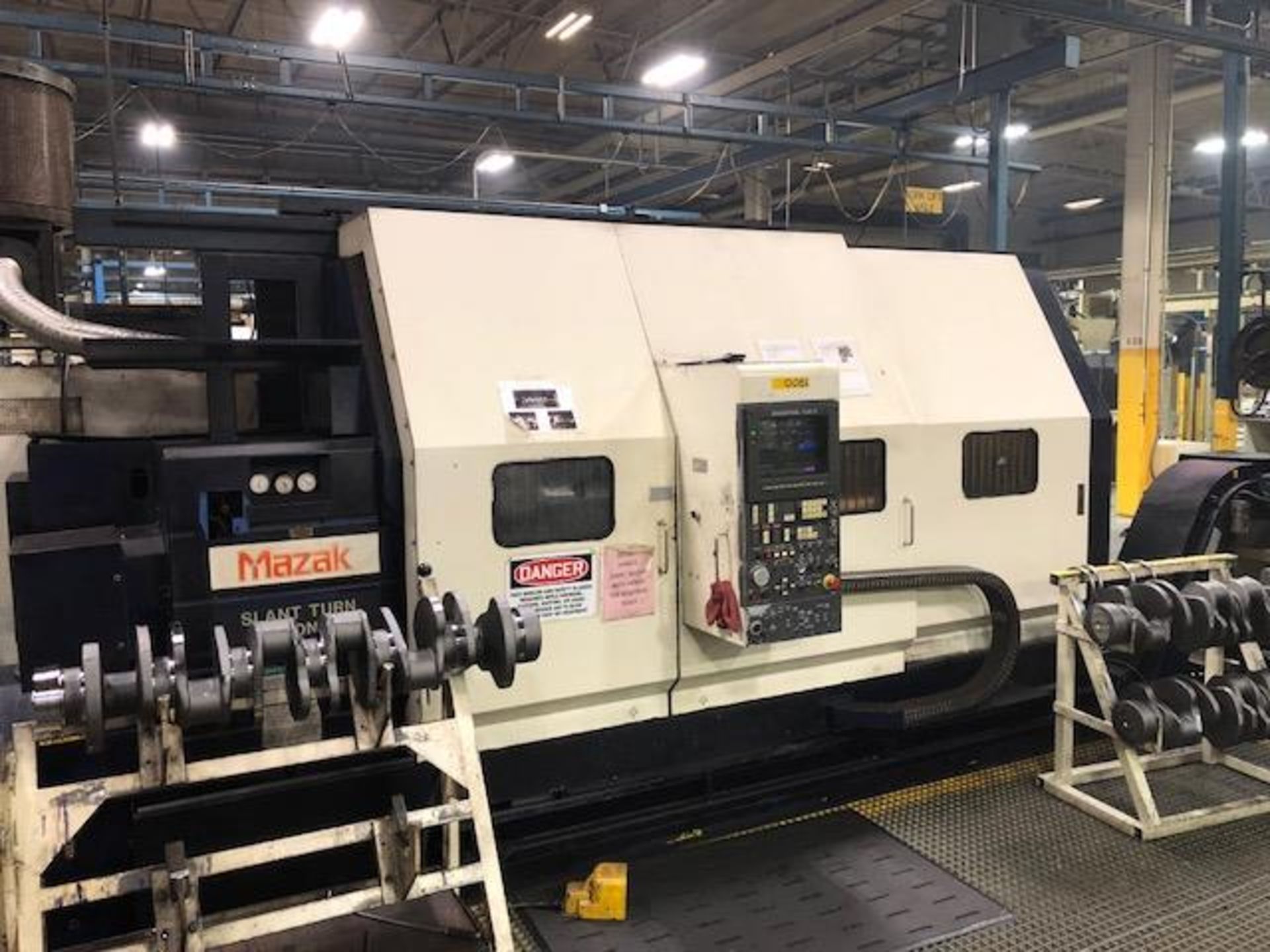 Mazak ST 50N CNC Lathe, S/N 107755, New 1995