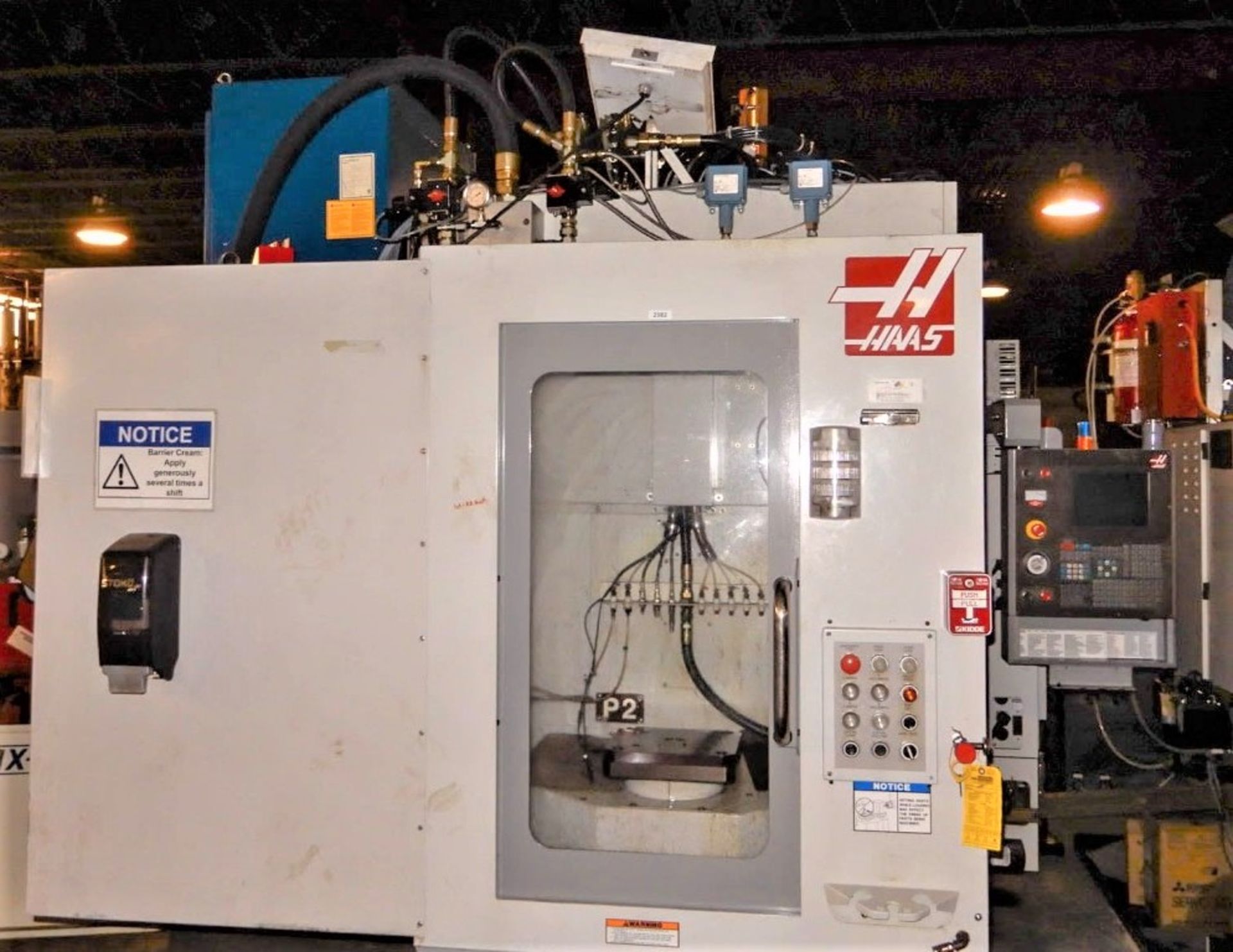 12"x12" Haas EC-300 CNC 4-Axis Horizontal Machining Center, S/N 58580, New 2005 - Image 2 of 23