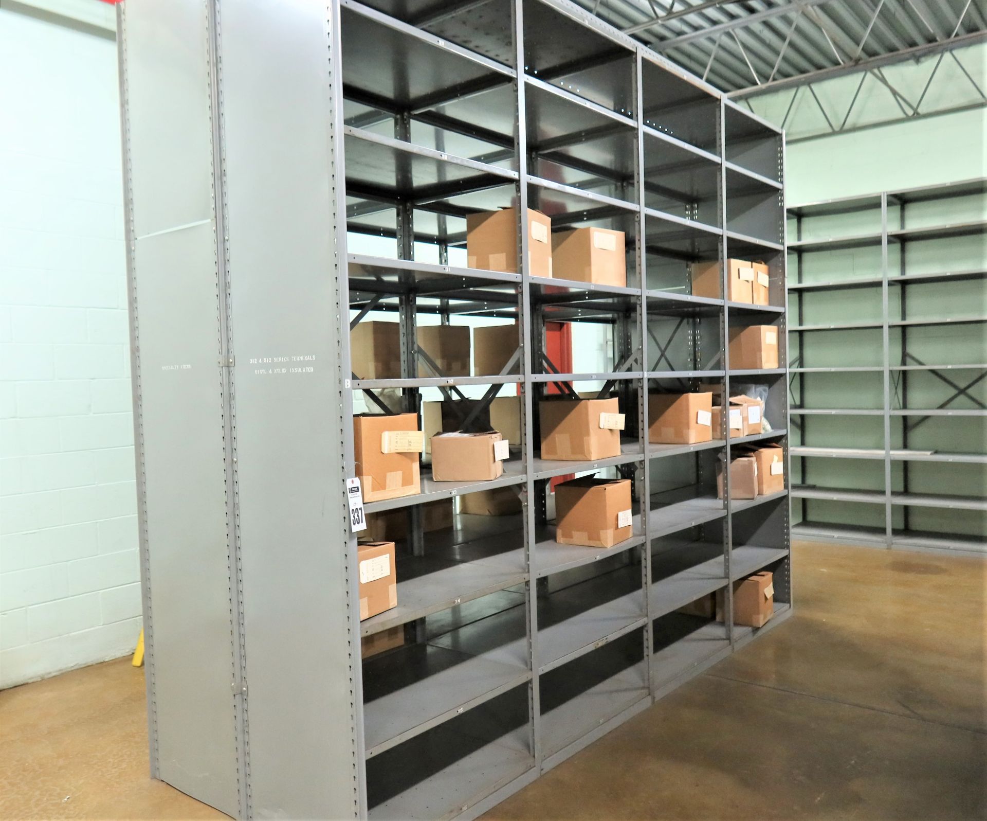(2) Sections of Shelving