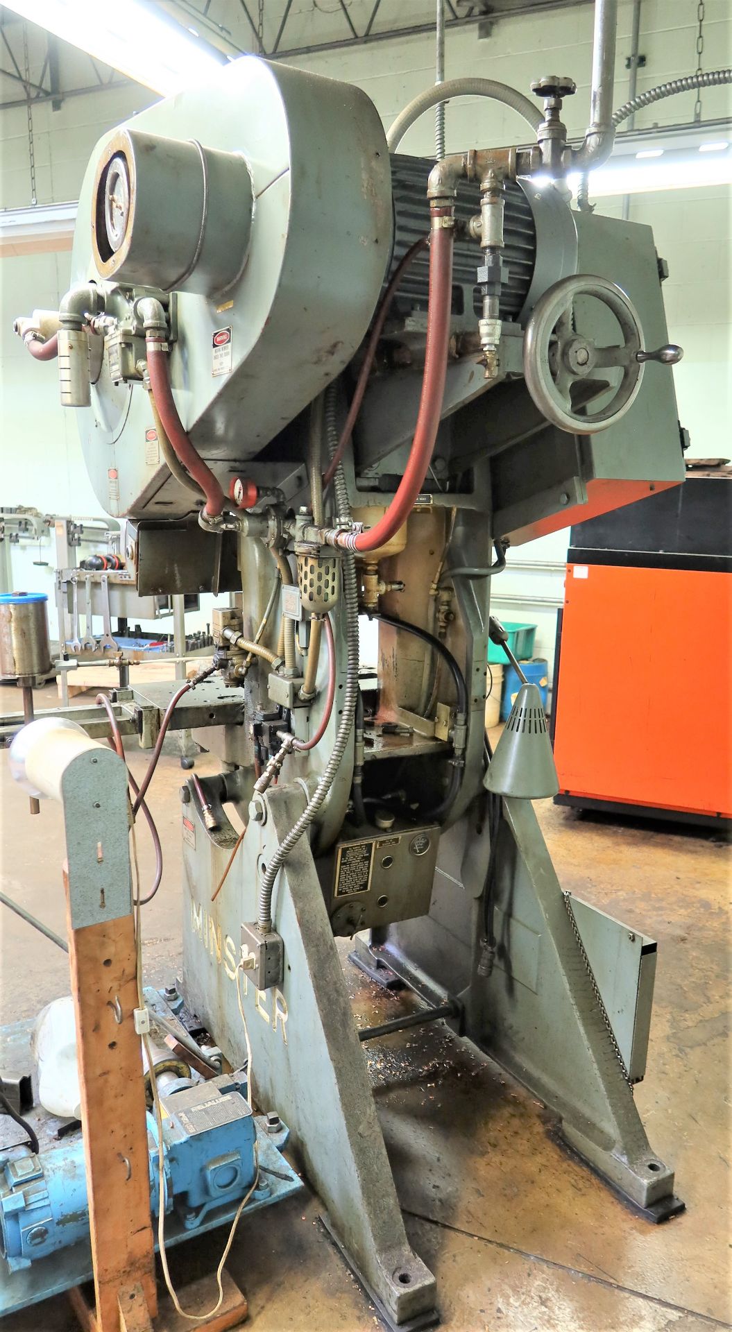 22 Ton Minster #3 high Speed OBI Press, S/N 20814 - Image 6 of 7